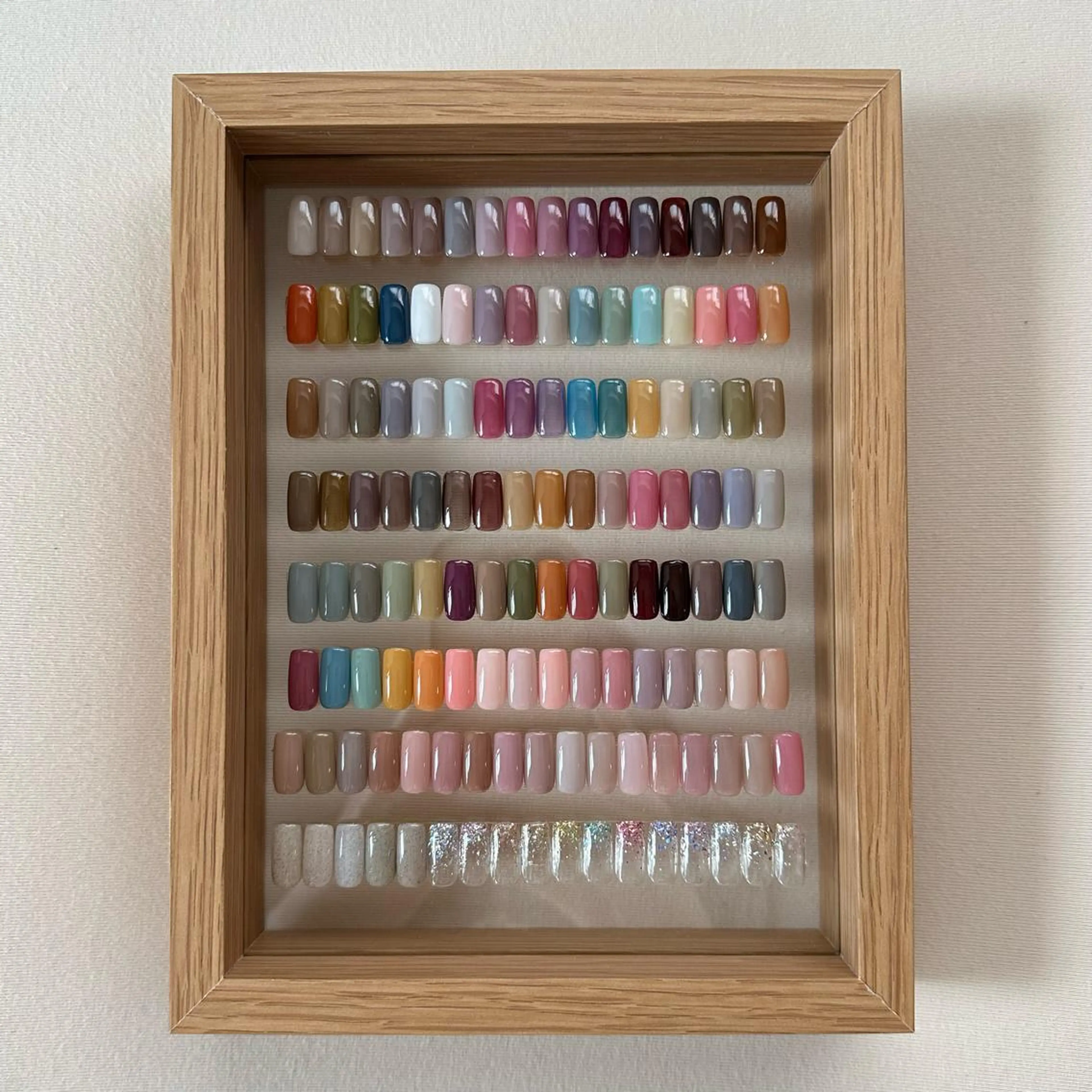 ショート カラー ネイル マツエク・マツパ アイブロウ 眉カラー マットネイル ハンドネイル ar. harajukuのネイルデザイン