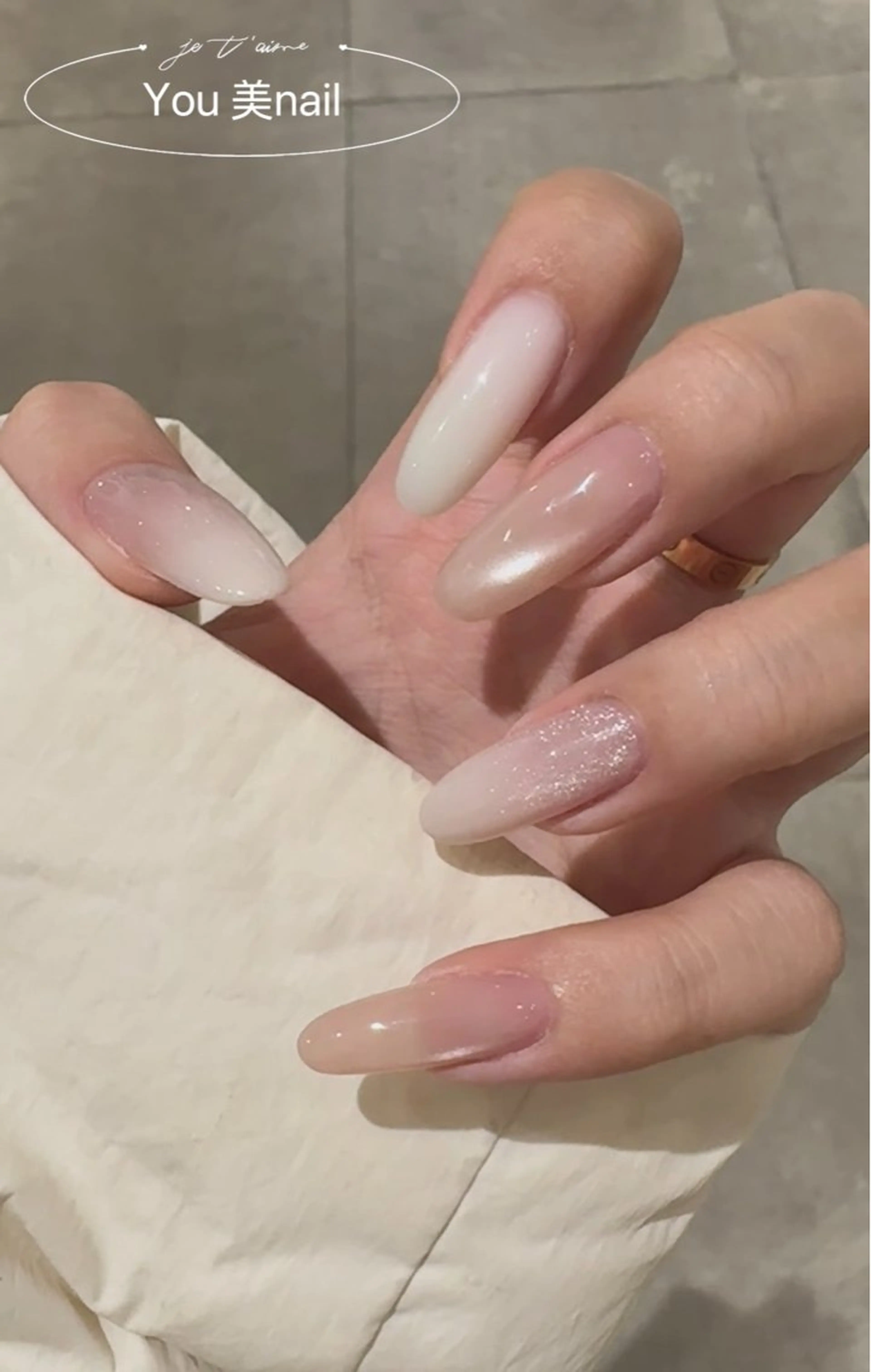 ネイル ハンドネイル ハンドケア sunnynail 小桃のネイルデザイン