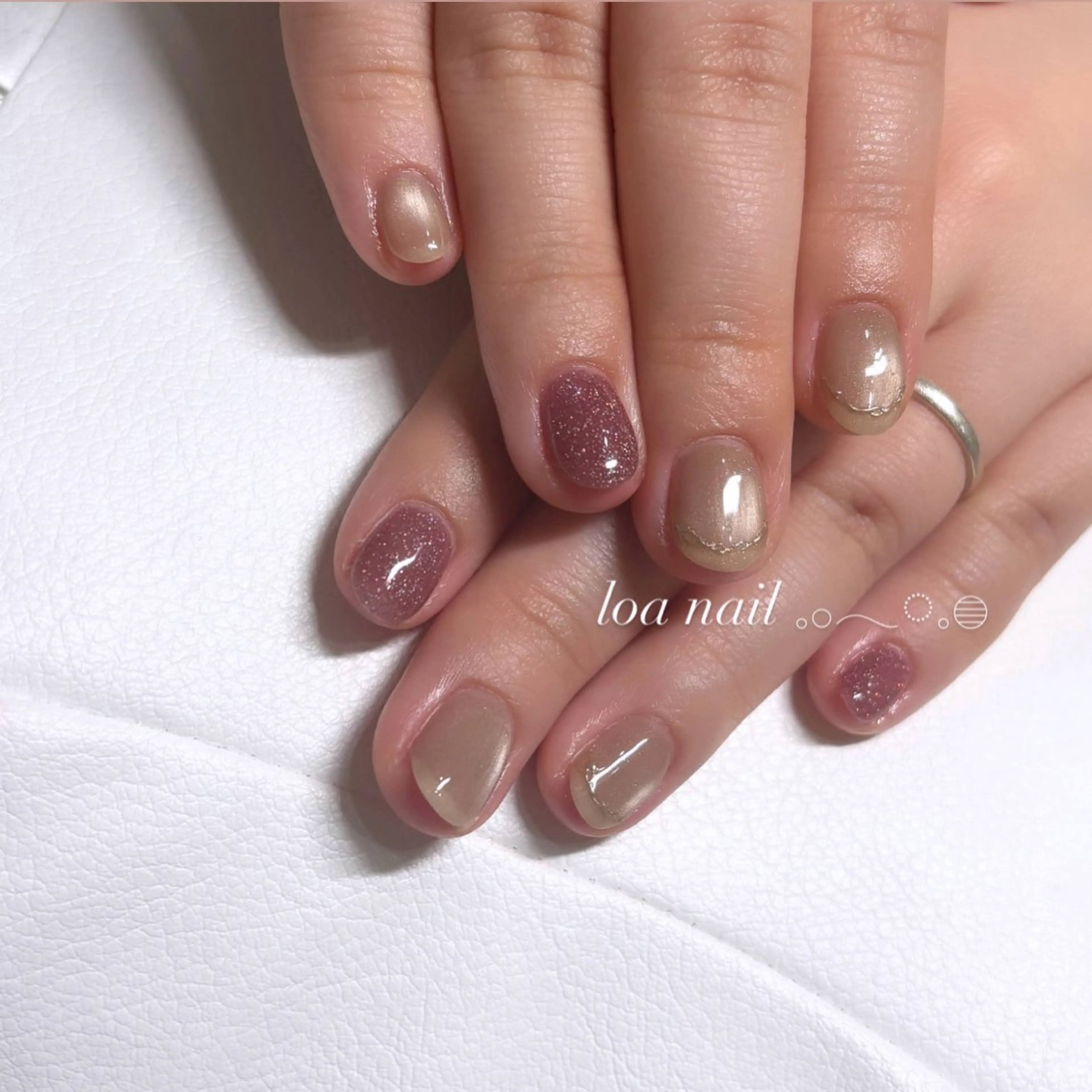 ネイル ハンドネイル loa nailのネイルデザイン