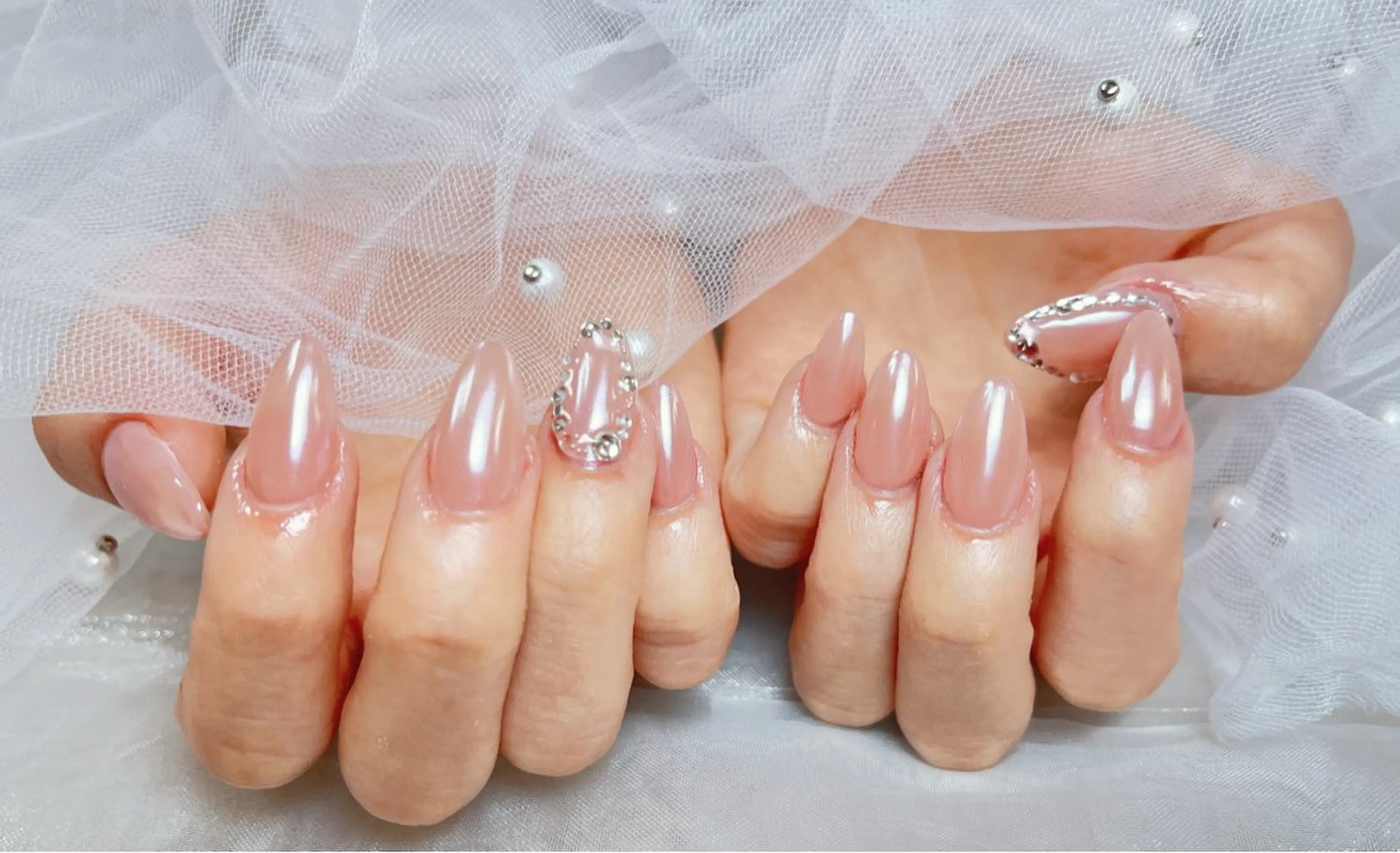 ネイル オーロラネイル チークネイル フットネイル フレンチネイル ジェルネイル ハンドネイル ハンドケア NEW NAIL💞 yukiのネイルデザイン