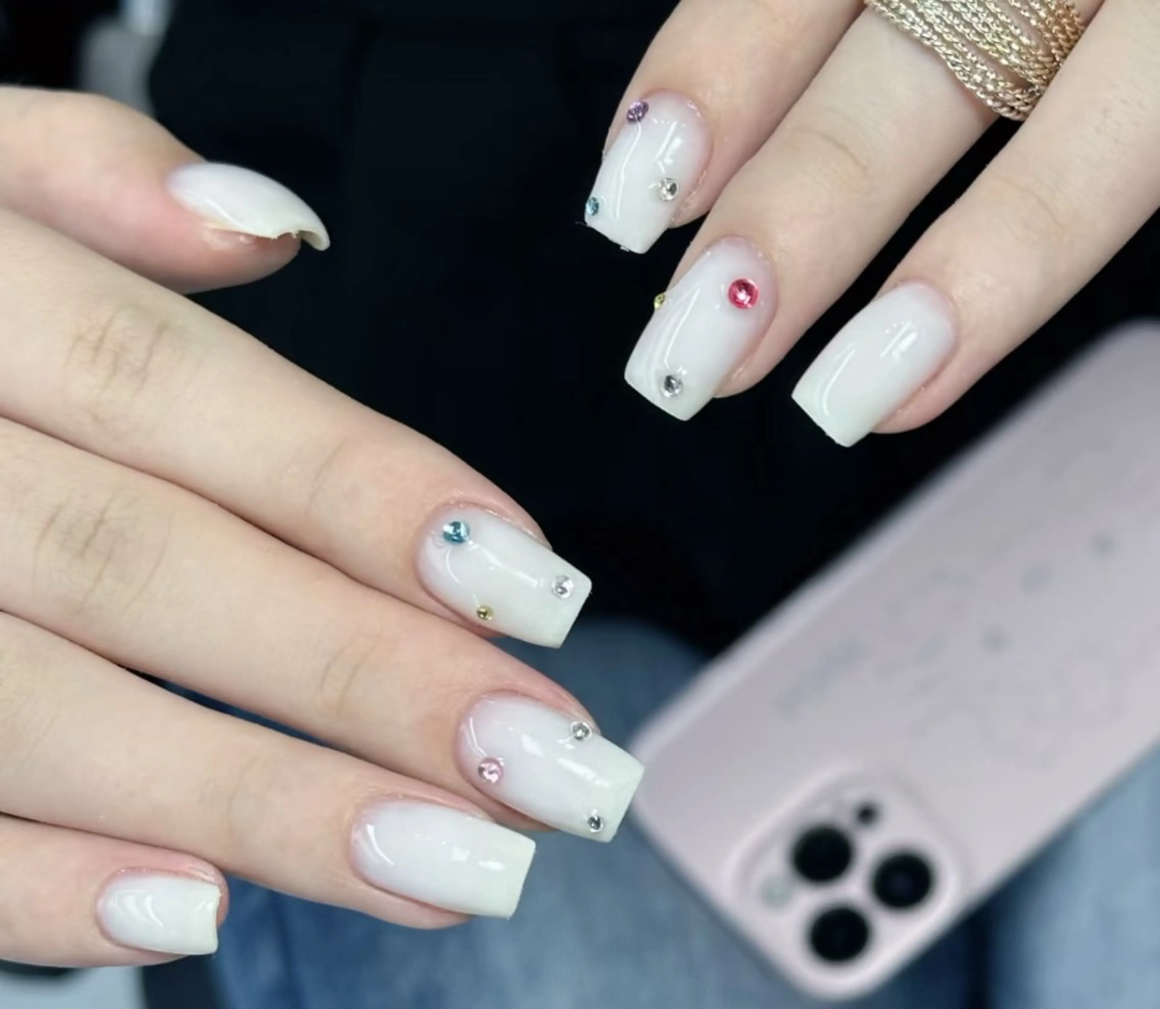 ネイル ハンドネイル ハンドケア 🍑 momo_nailのネイルデザイン