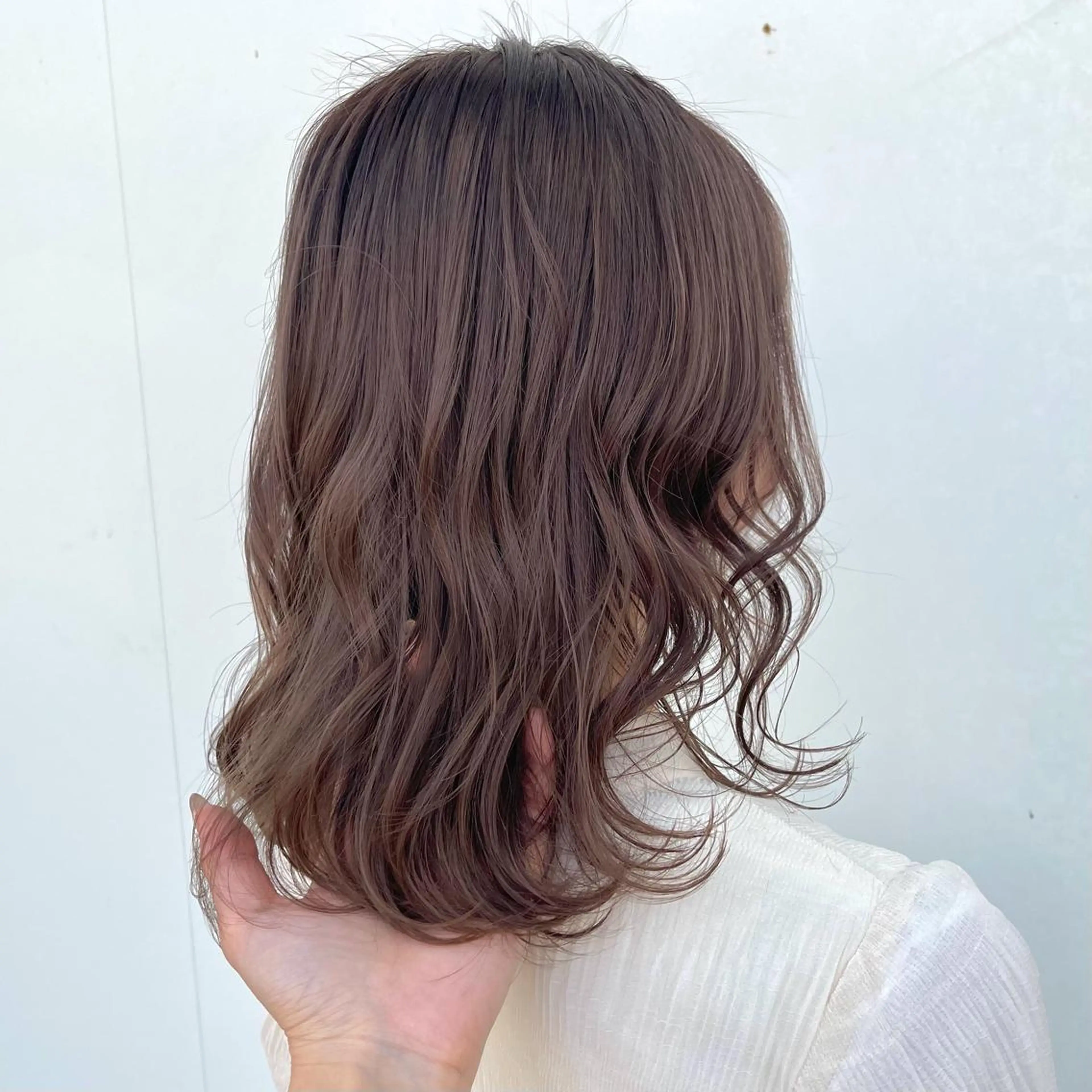 ミディアム カラー 𖧷 ⁺. 大人ヘア Yui 𓂃𓈒𓏸のヘアスタイル