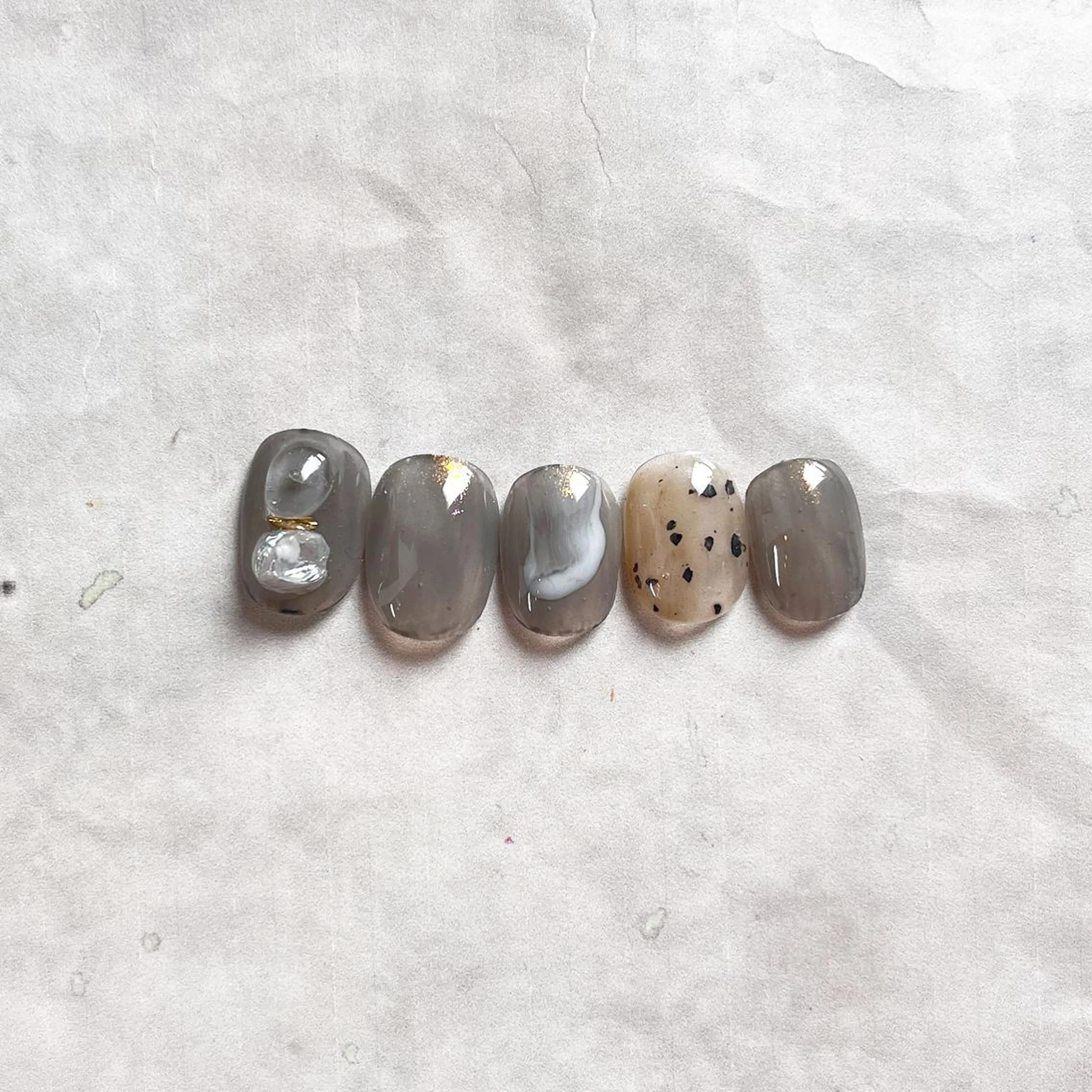 ネイル フリーランス¨̮⃝ ネイリストOKADAのネイルデザイン