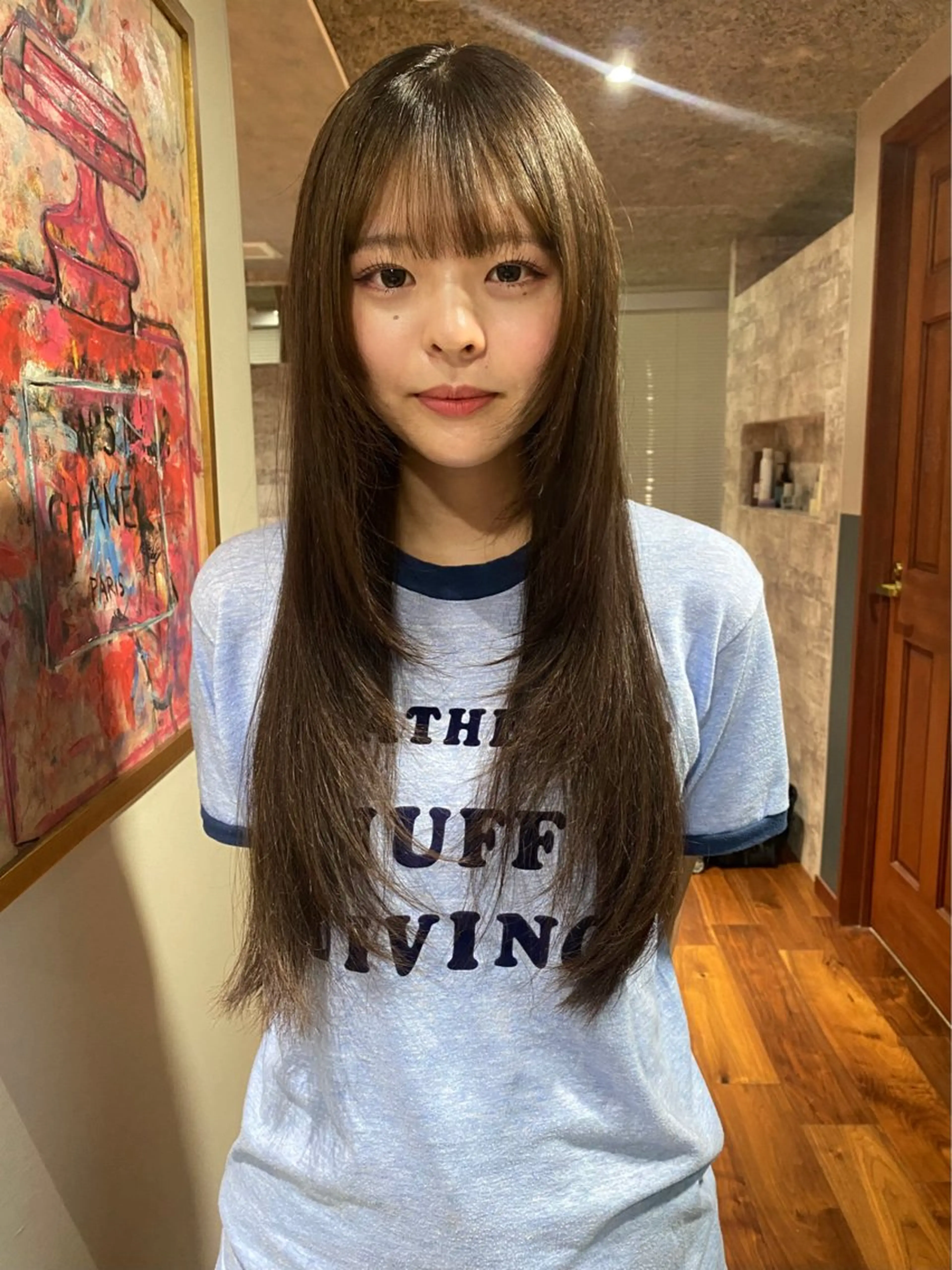 ロング カラー カット ヘアカラー トリートメント mai / linoah˚✧のヘアスタイル