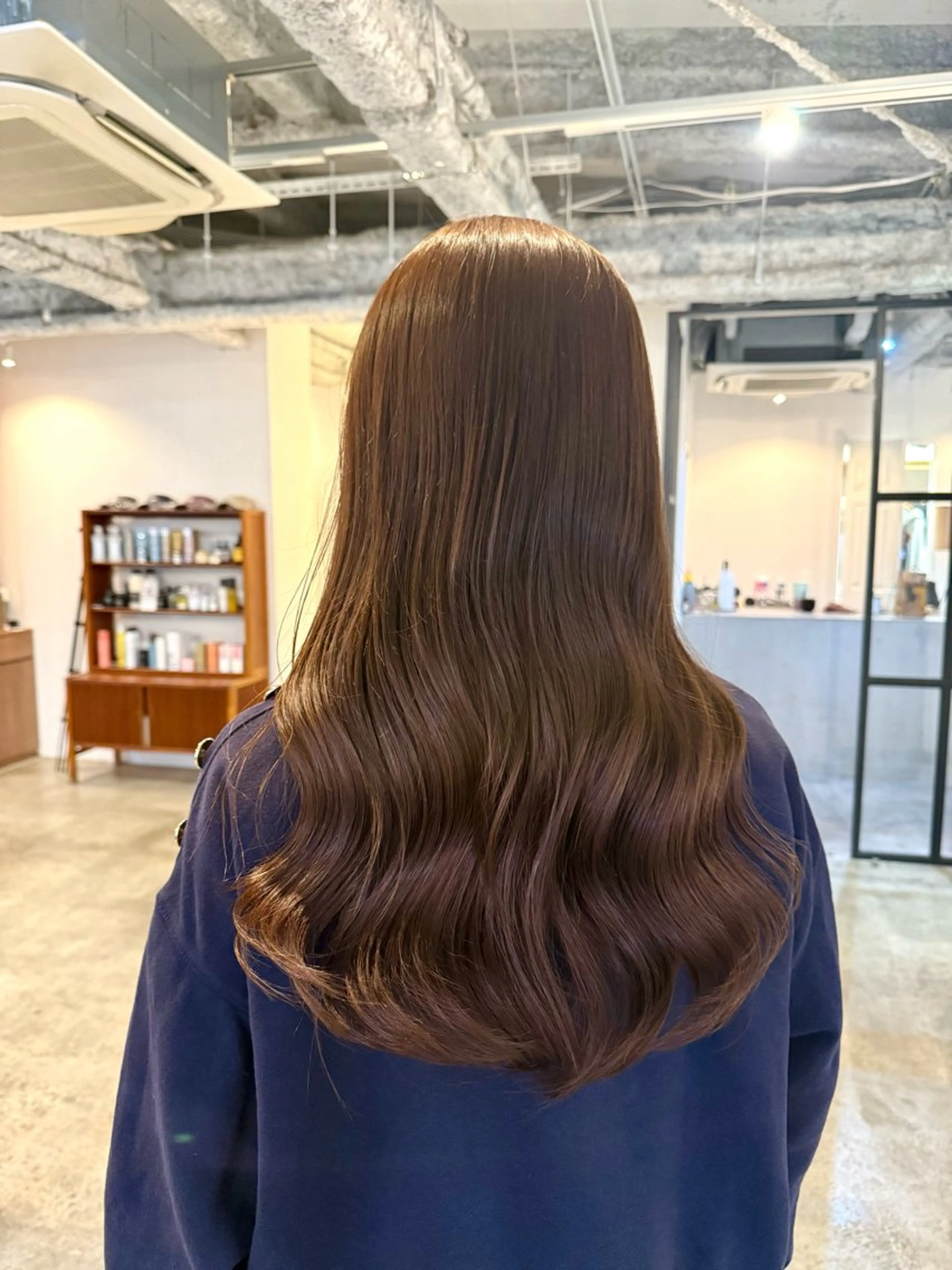 カラー ブラウンカラー ヘアカラー Miyu .のヘアスタイル