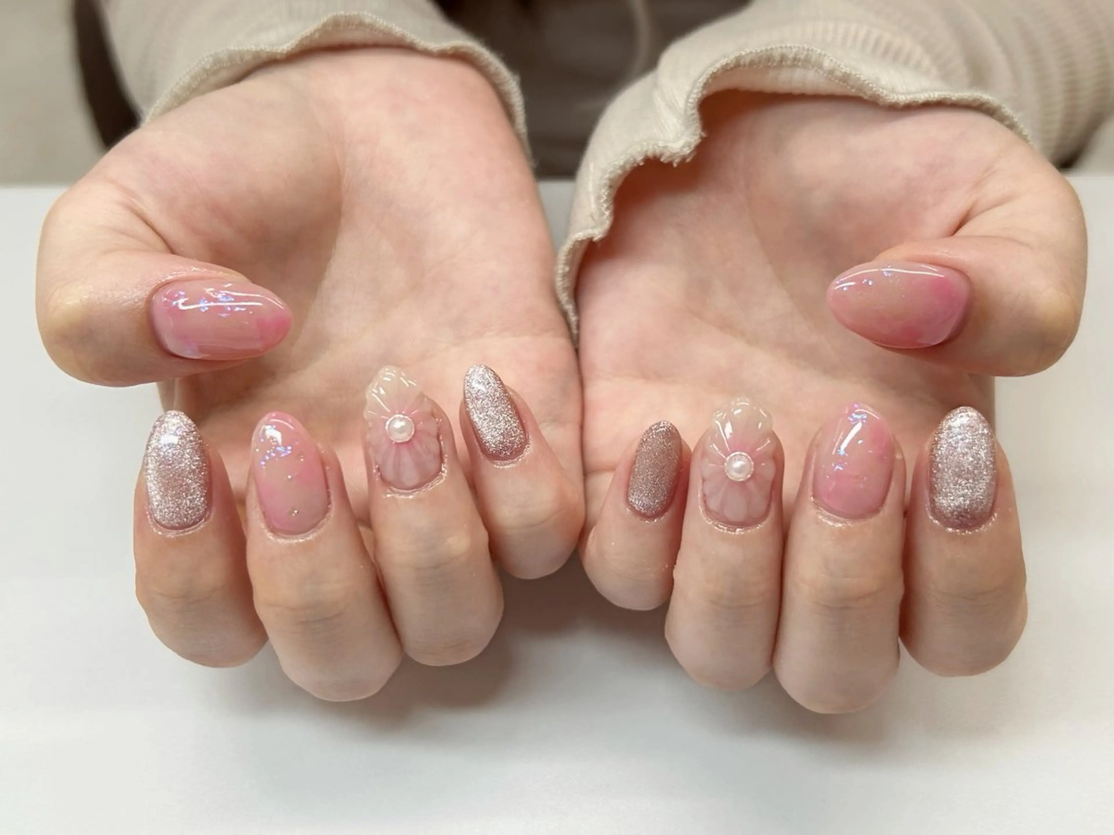 ネイル ハンドネイル ibelu 鈴木優花のネイルデザイン