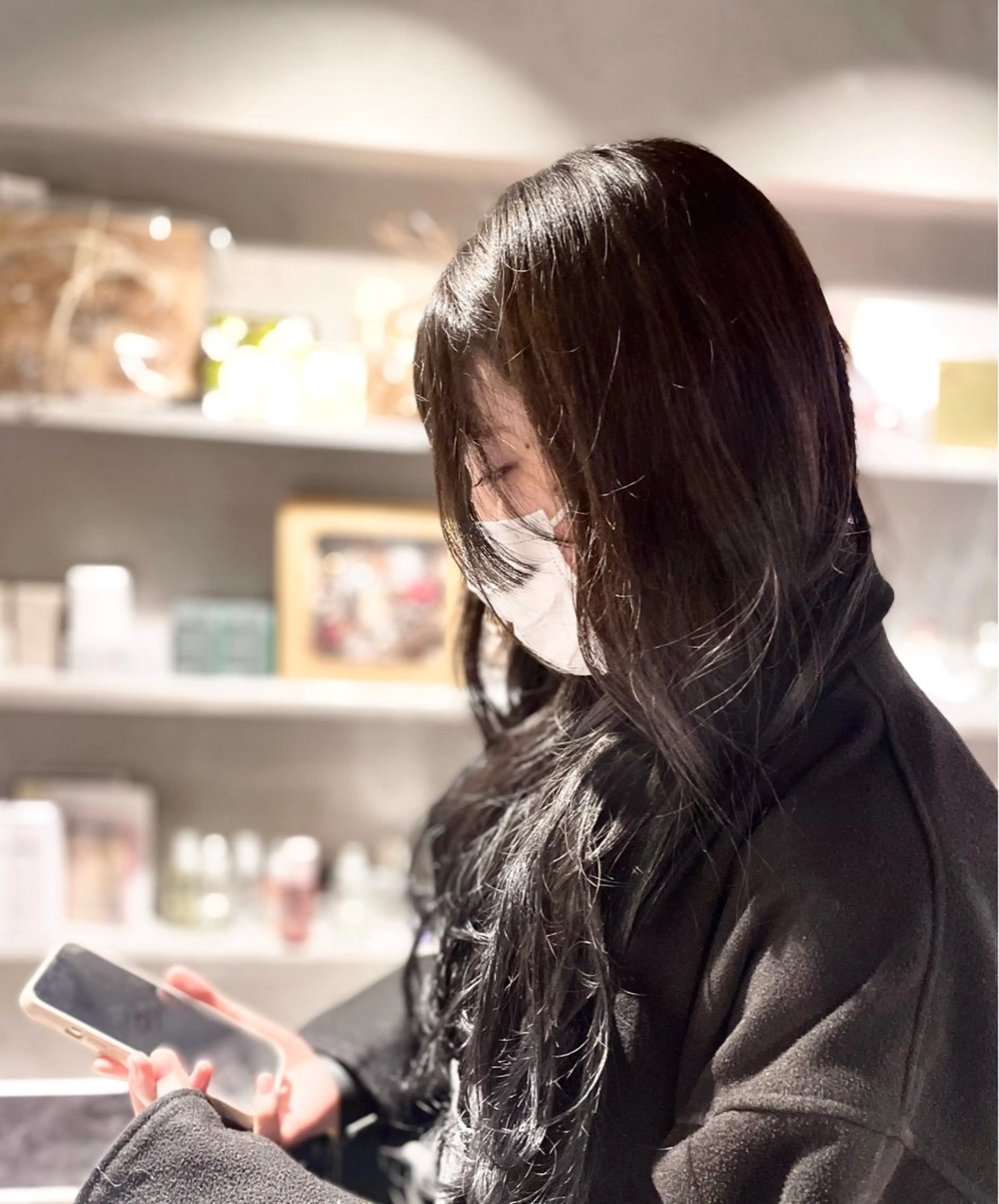 カラー 内山 あすかのヘアスタイル