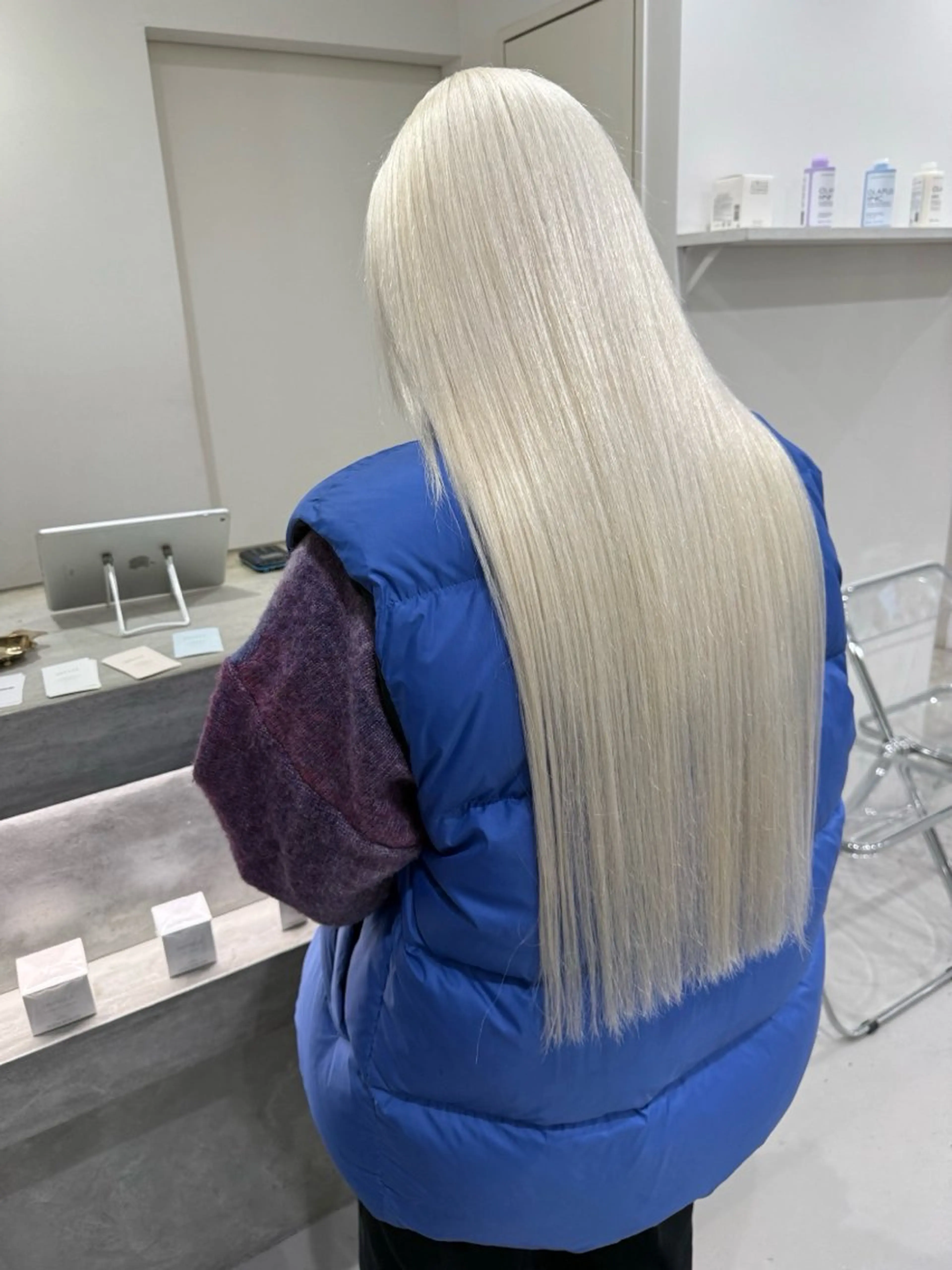 カラー 岩本 史子のヘアスタイル