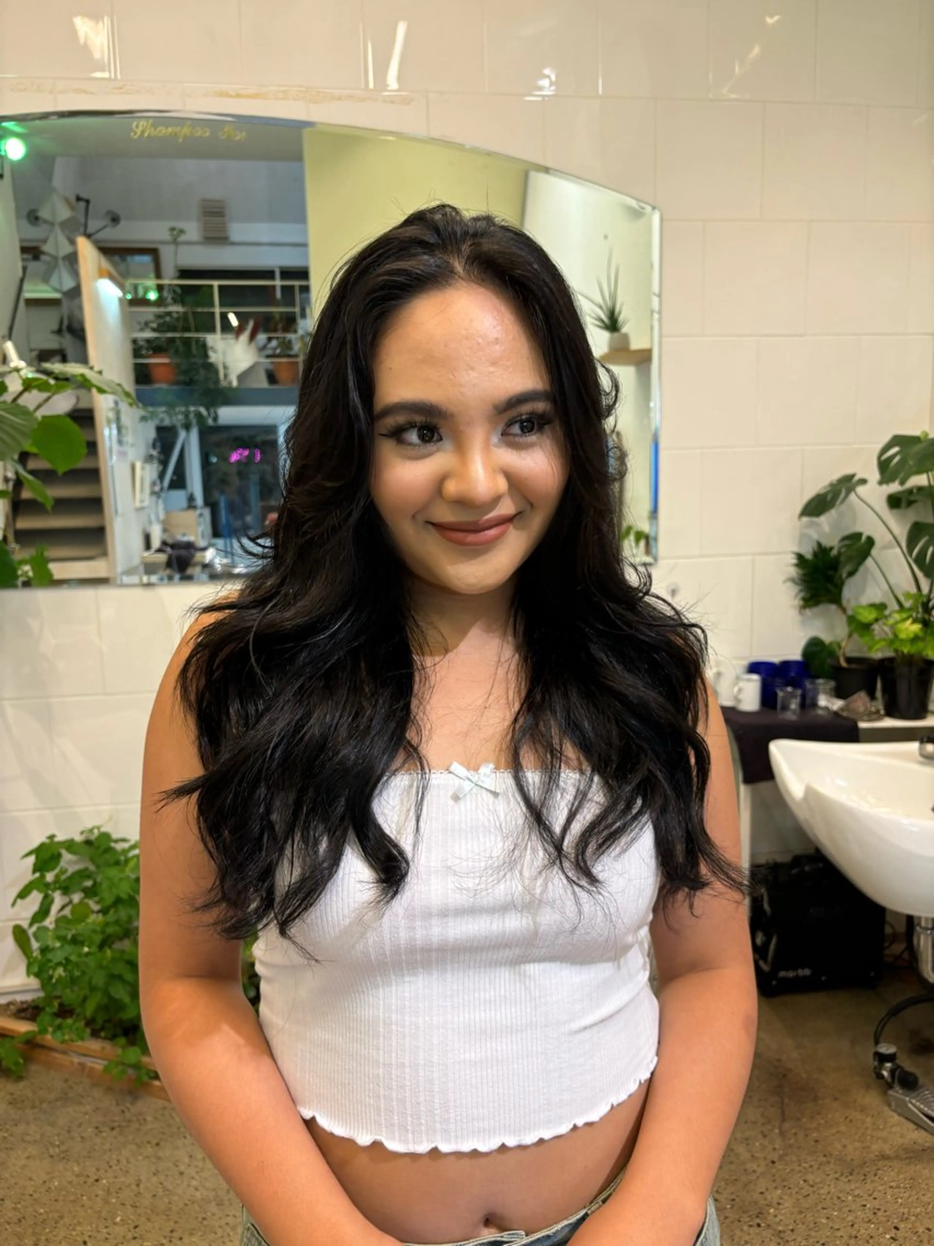 ロング kiyono moekaのヘアスタイル