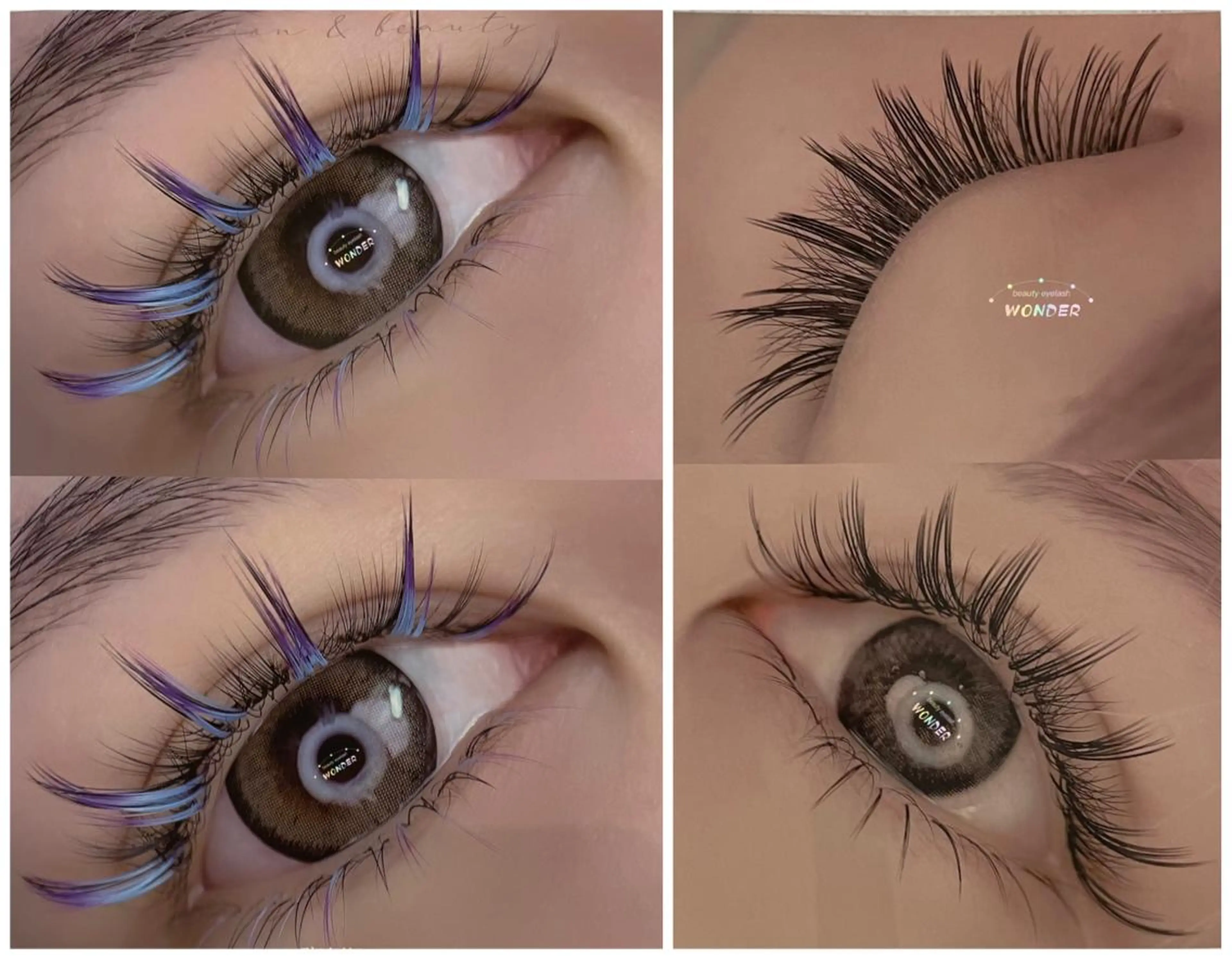 マツエク・マツパ 結婚式・ブライダル トータルビューティー サロンワンダーのマツエク・マツパデザイン