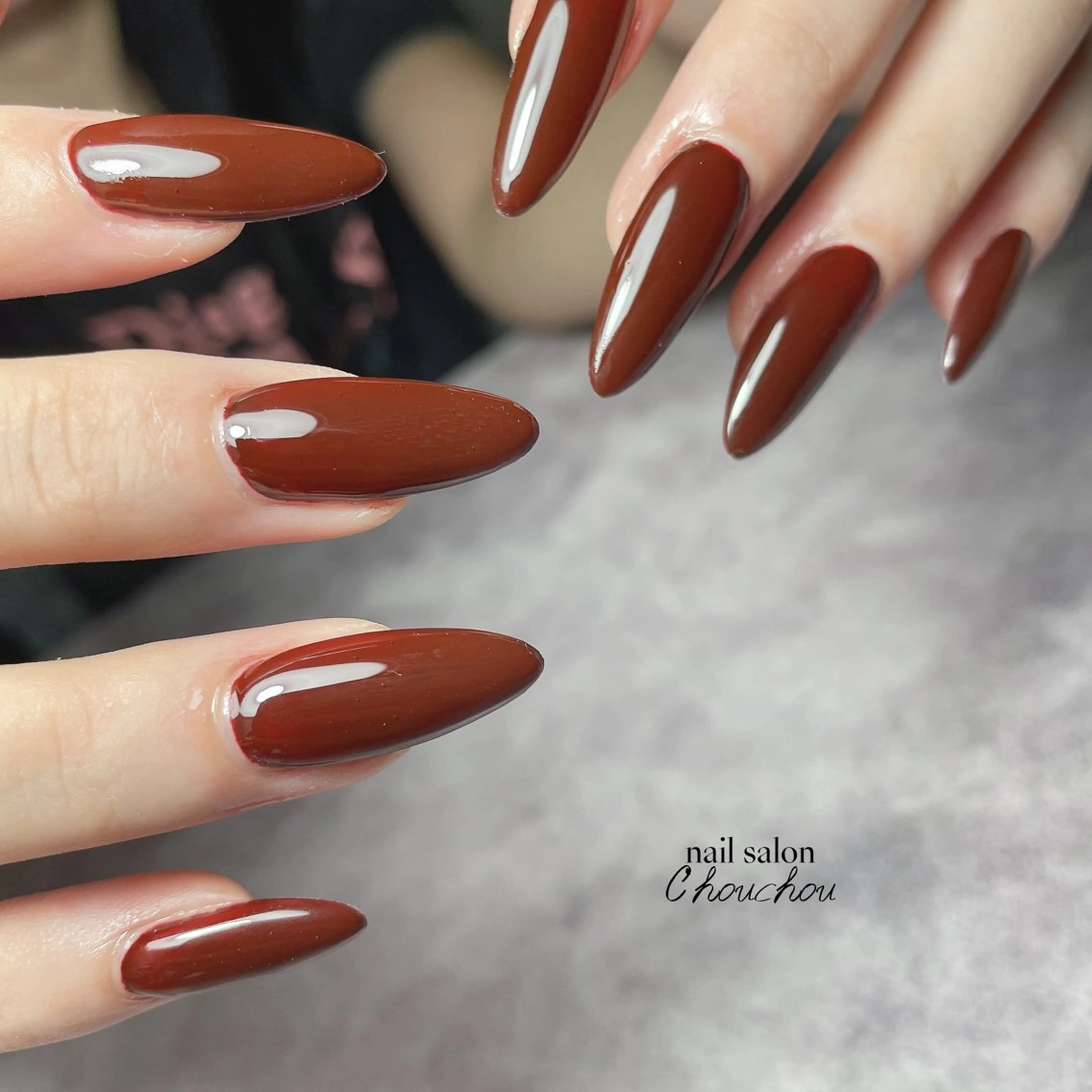 ネイル ワンカラーネイル C'hou chouのネイルデザイン