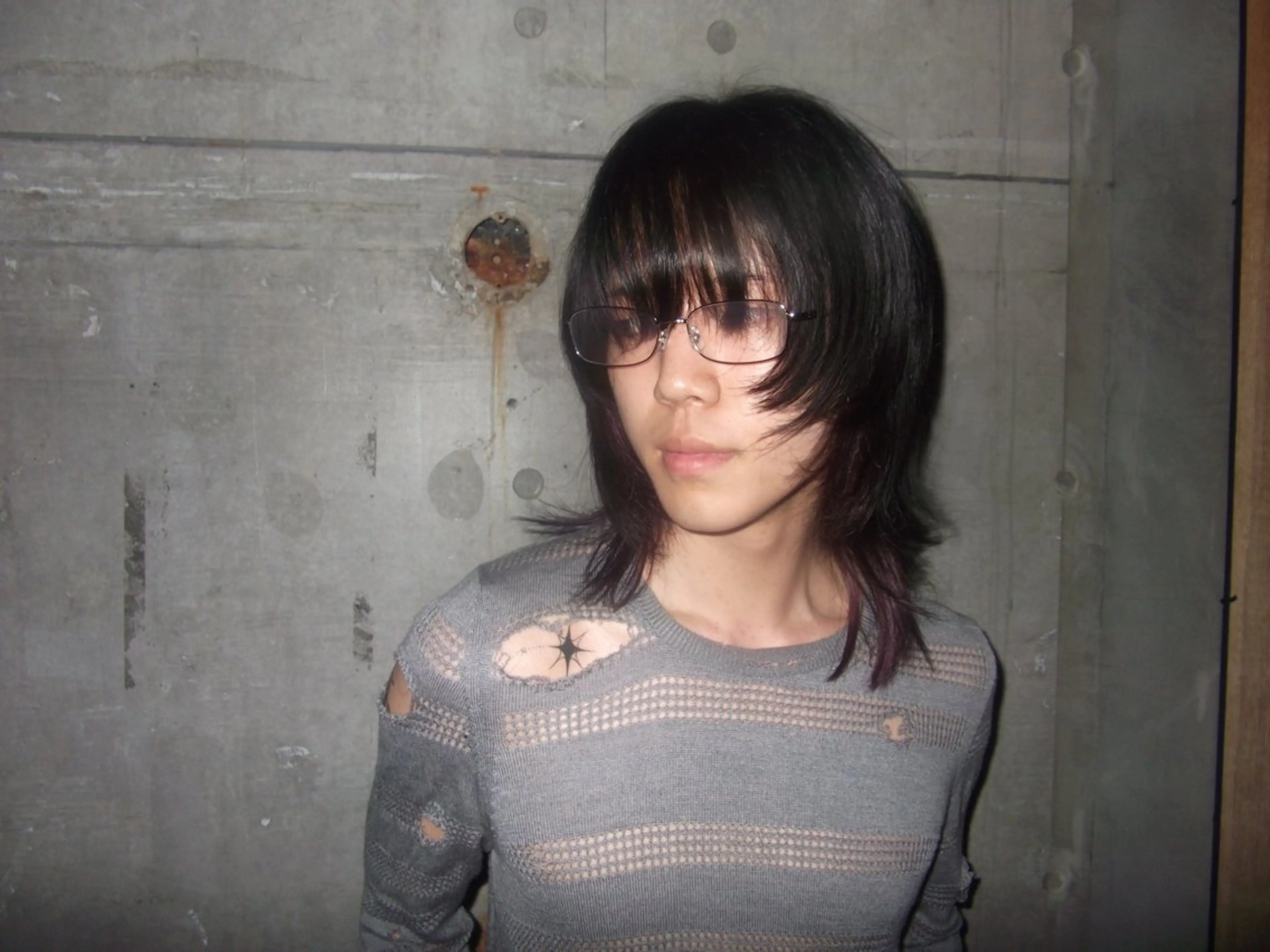 ミディアム カラー メンズ AIRA/ブリーチ /透明感カラーのヘアスタイル