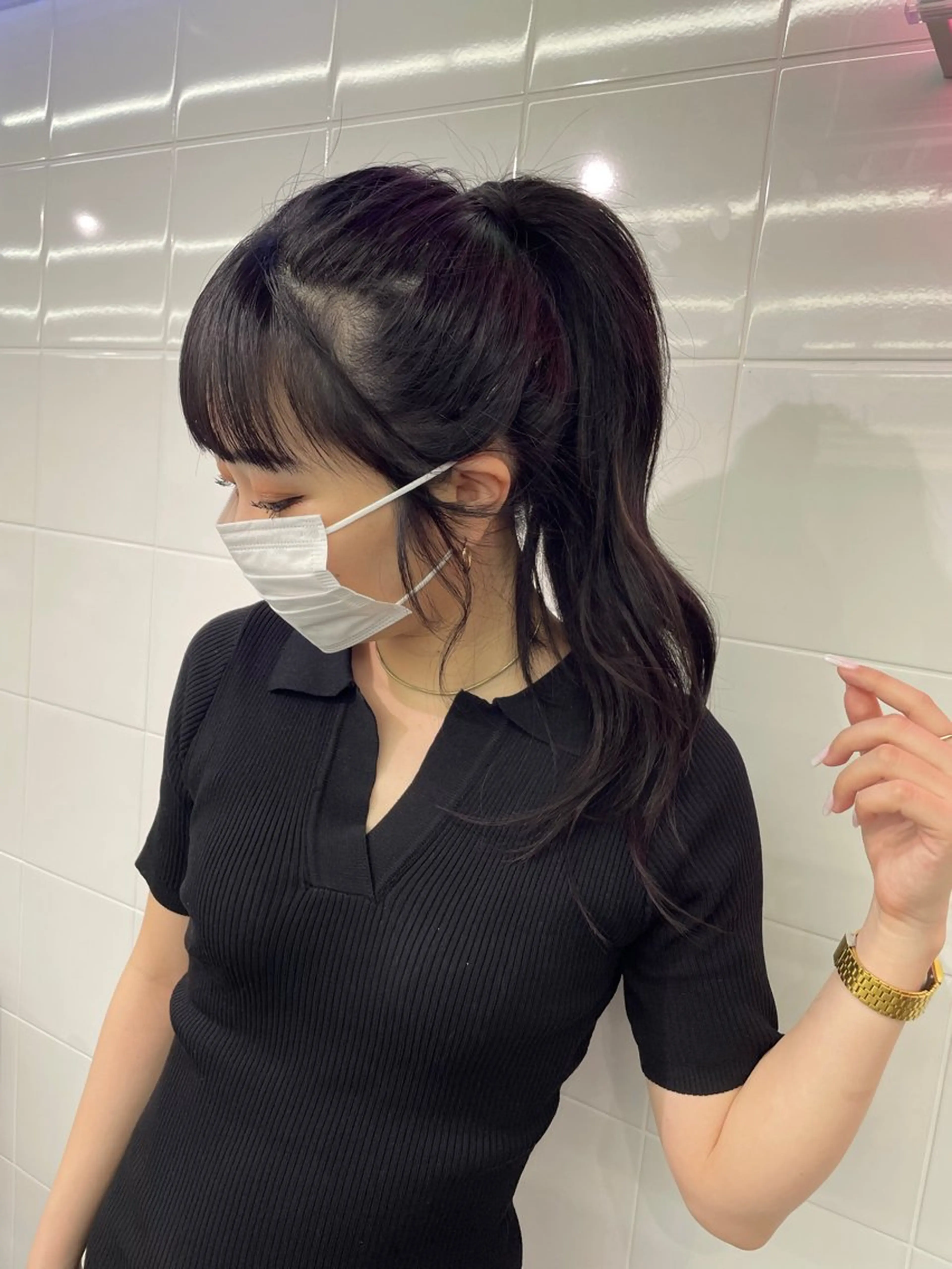 ロング プルエクステ エクステ エクステ プルエクステ 🖤MIYUのヘアスタイル