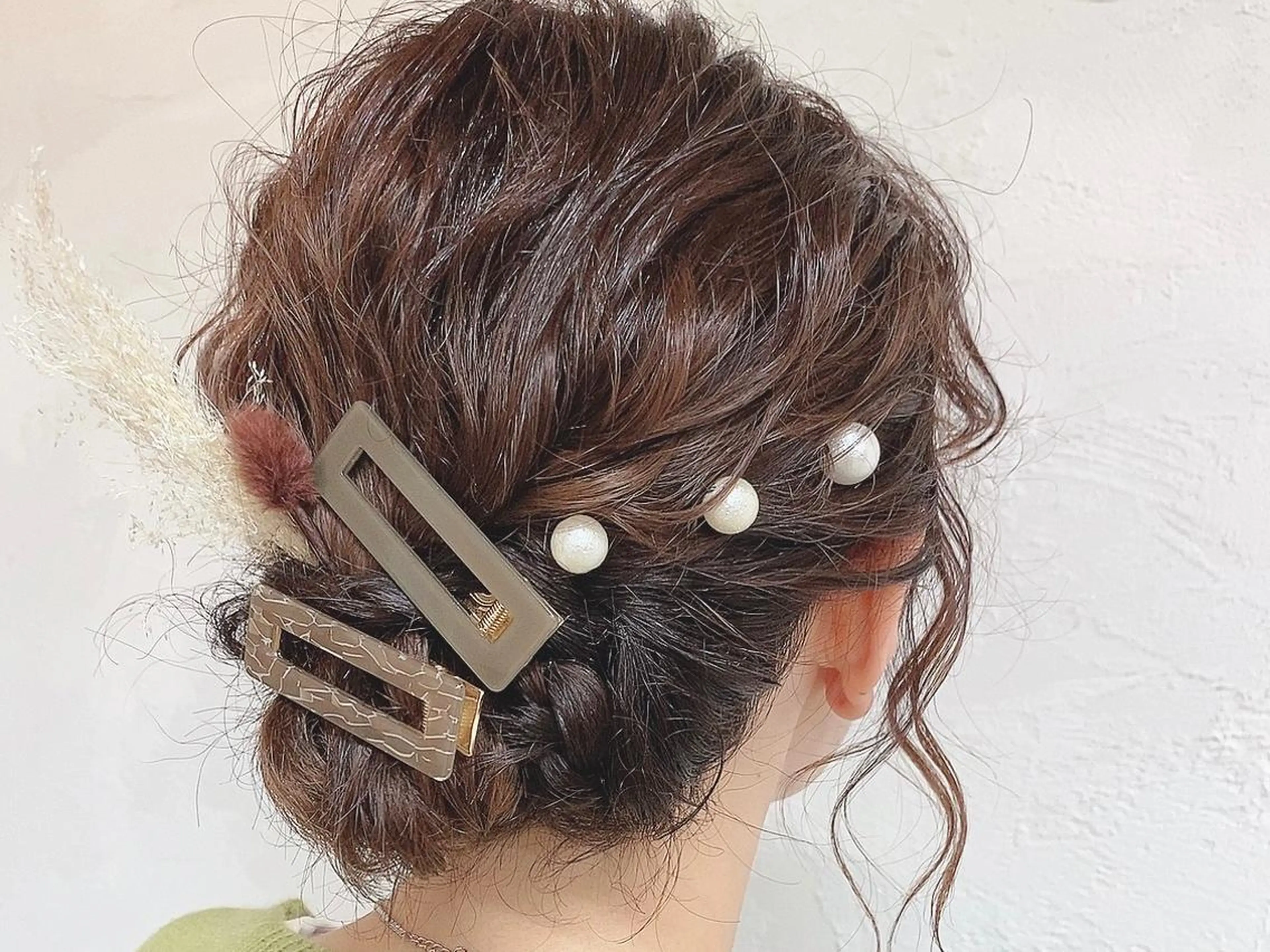 ショート ヘアアレンジ ボブ 🌼yuna🌼 pagesのヘアスタイル