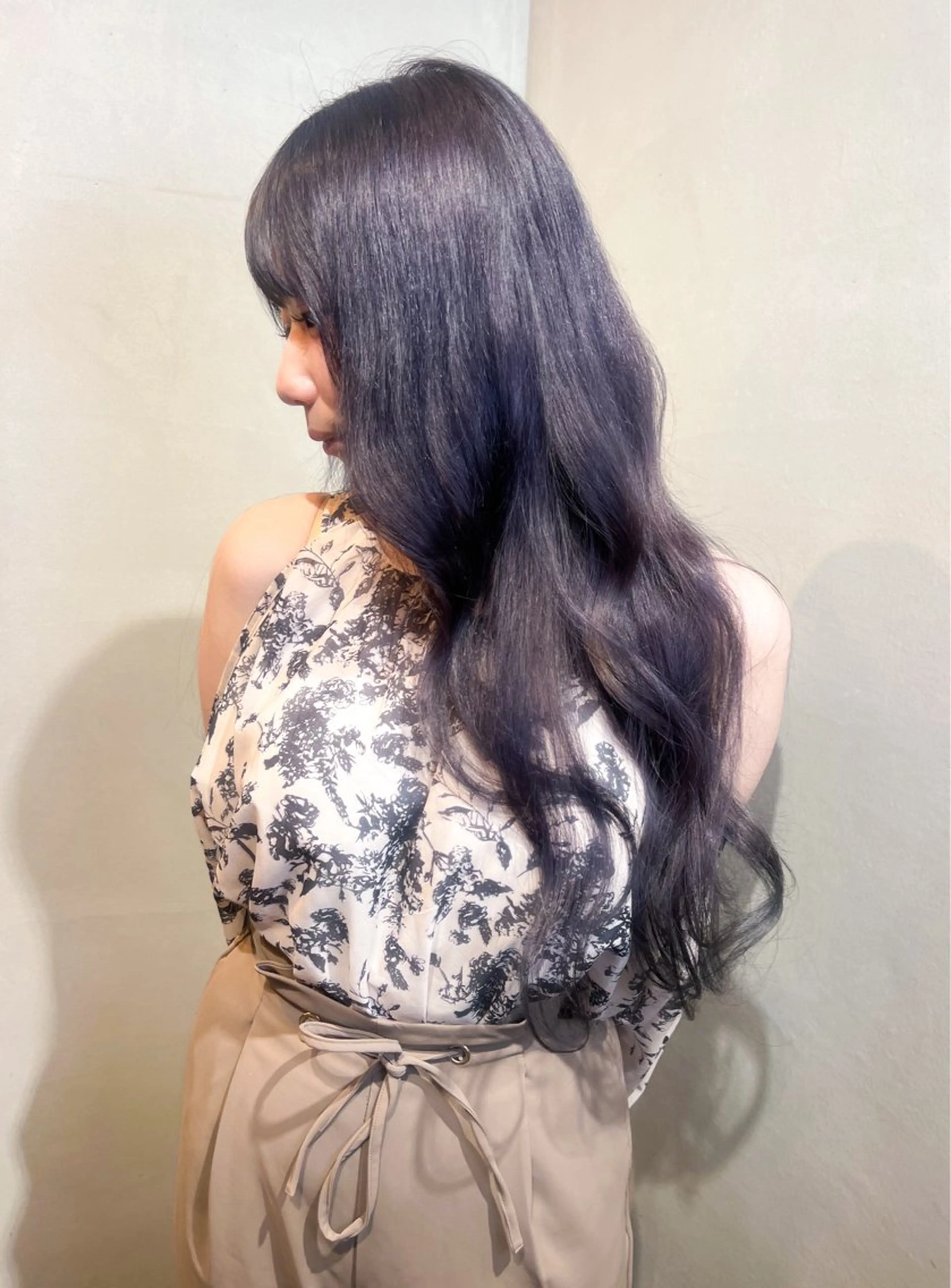ロング カラー ヘアカラー トリートメント Aya/四条烏丸/ インナーカラーのヘアスタイル