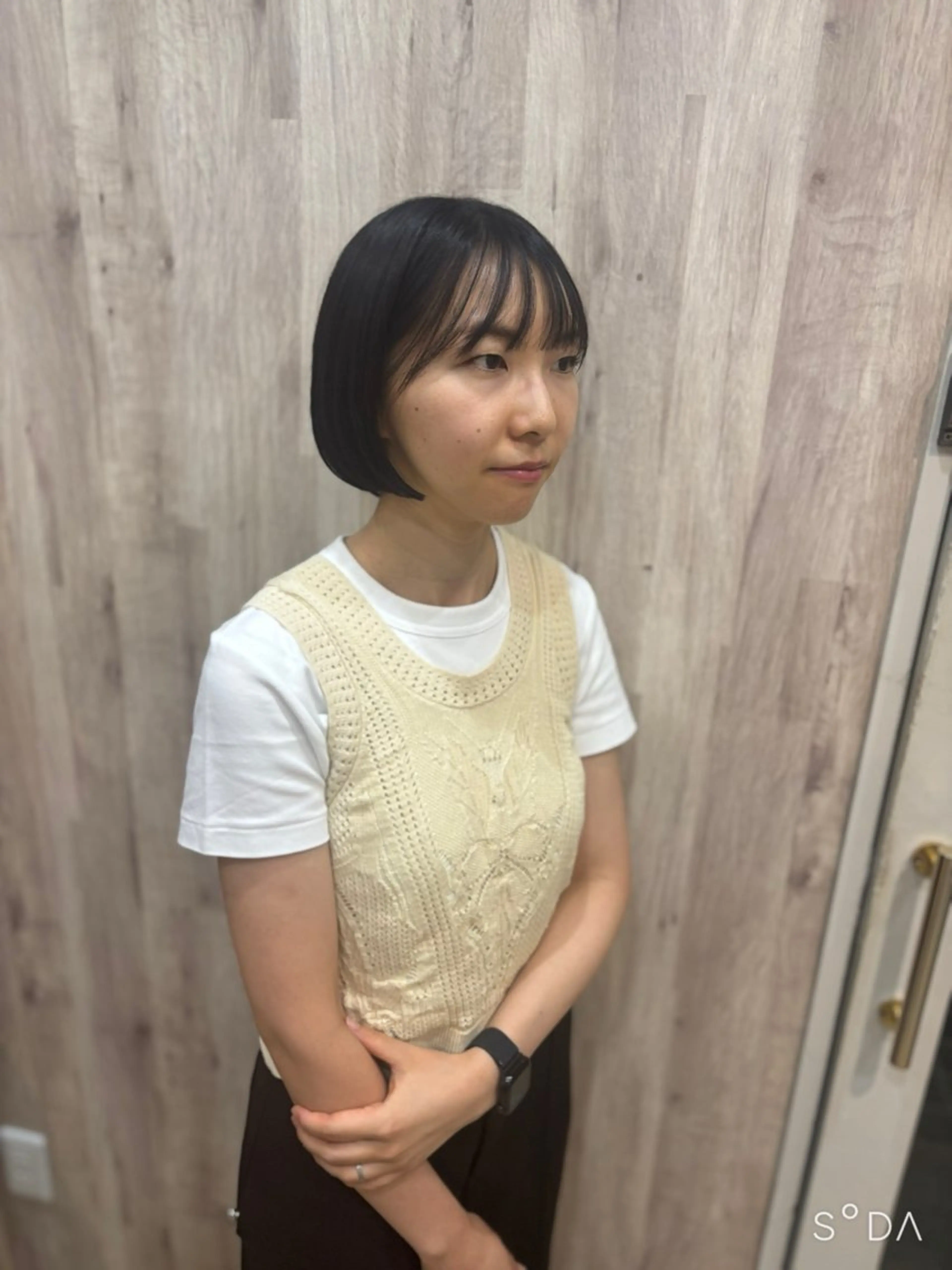 ショート 竹村 恵功代のヘアスタイル