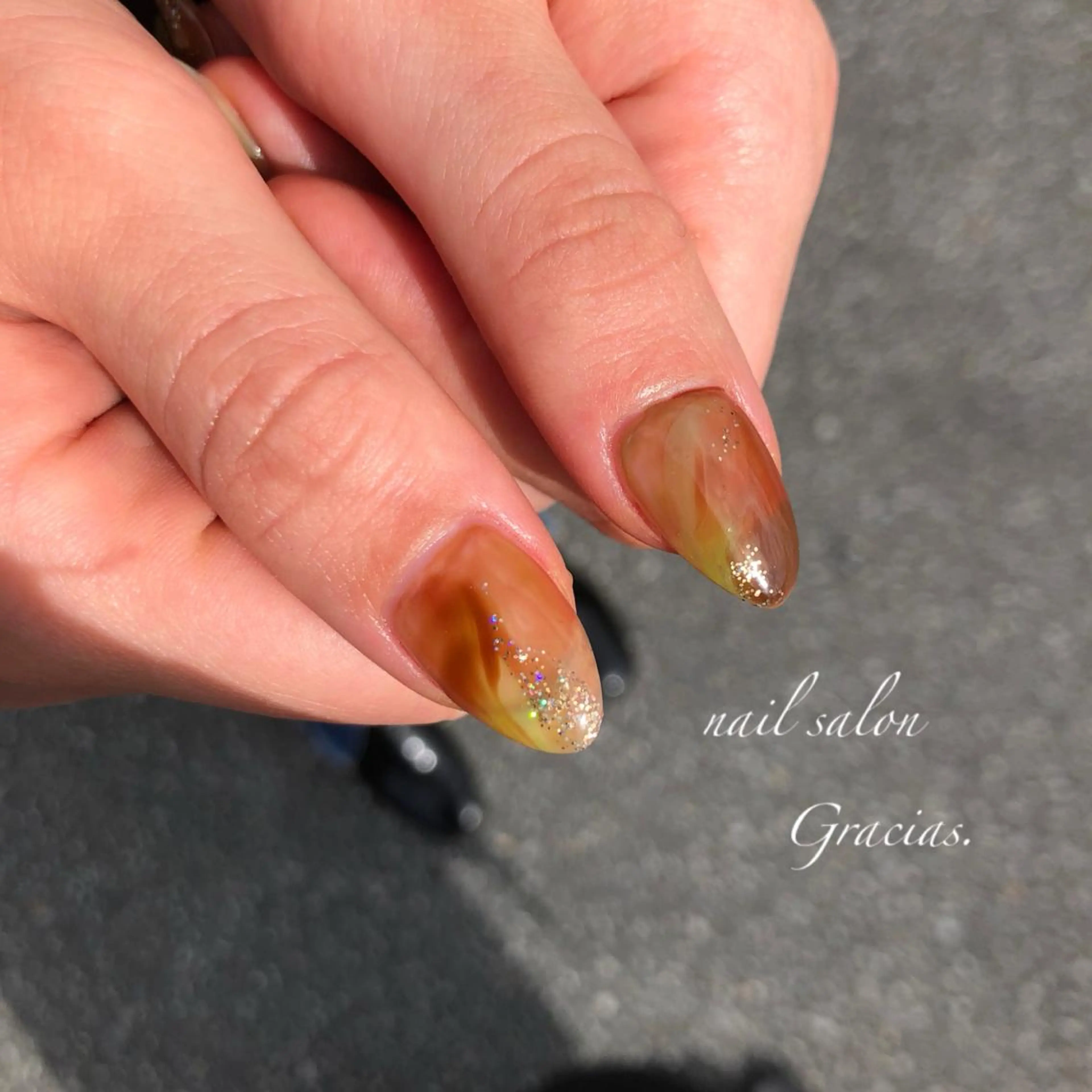 ネイル ハンドネイル Gracias. rieのネイルデザイン