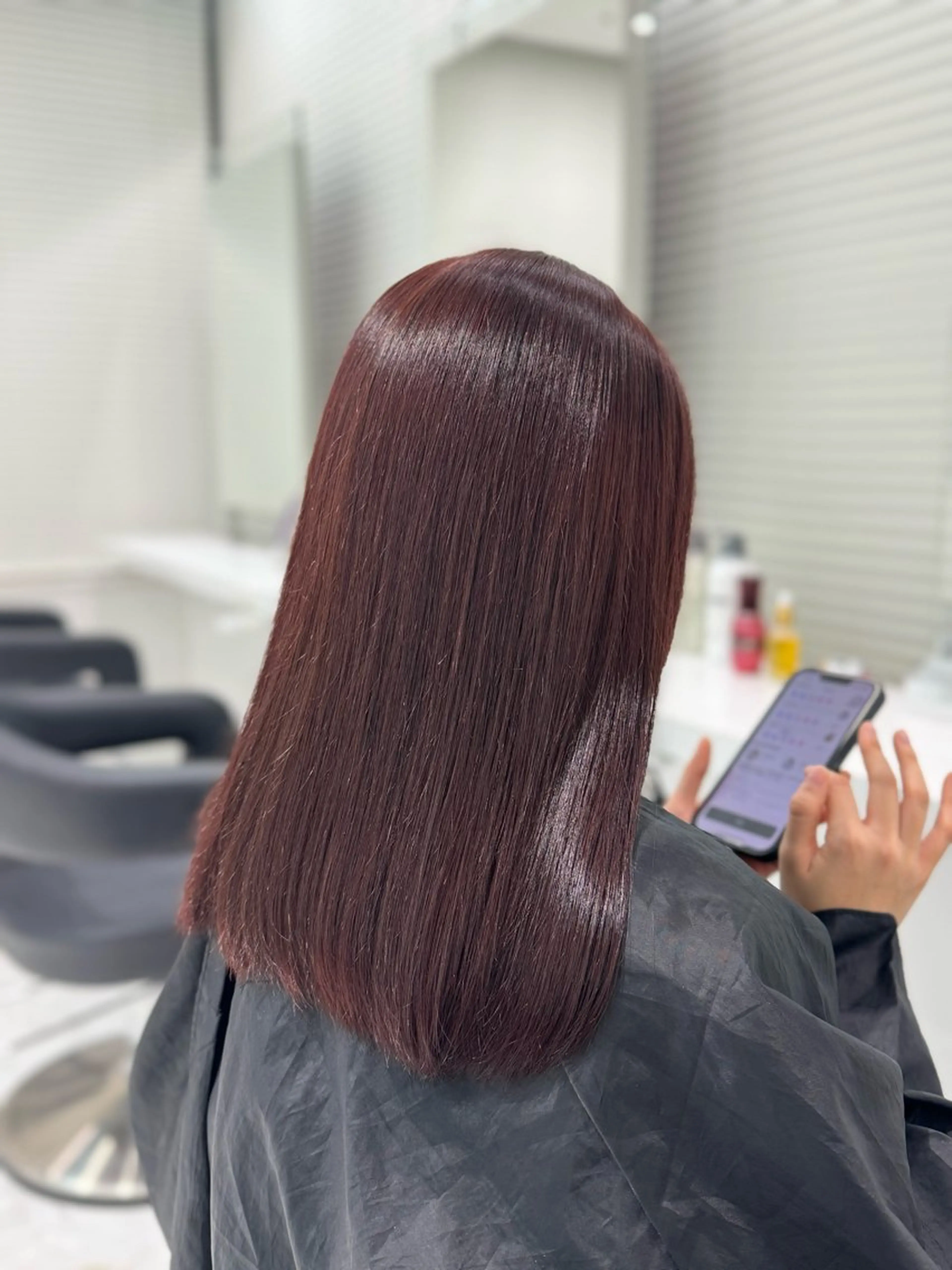 ロング カラー ヘアアレンジ ブリーチ ブリーチなしカラー 髪質改善 🫧モテる💗ダメー ジレスハイトーン🫧のヘアスタイル