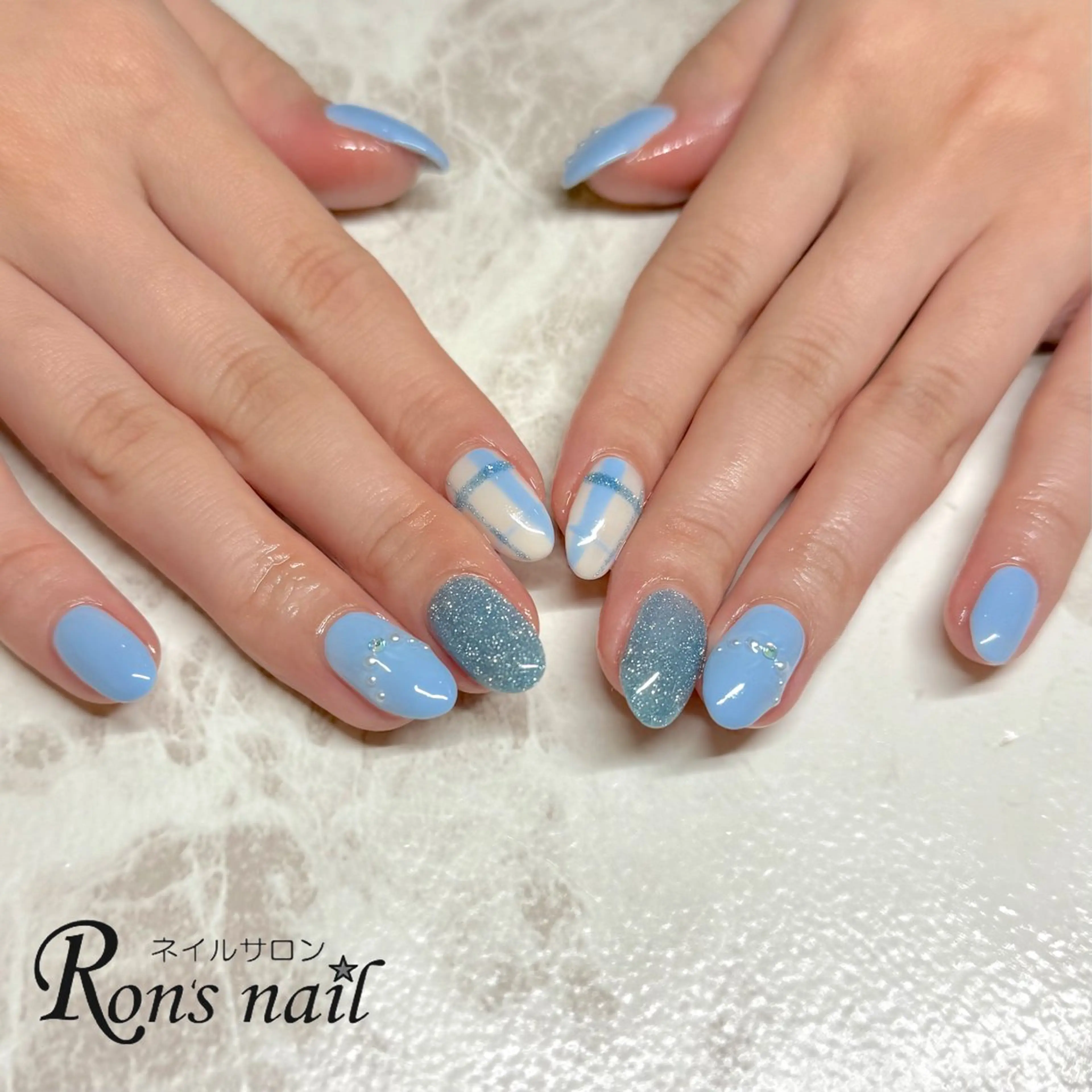 ネイル Ron's nail 笹岡のネイルデザイン