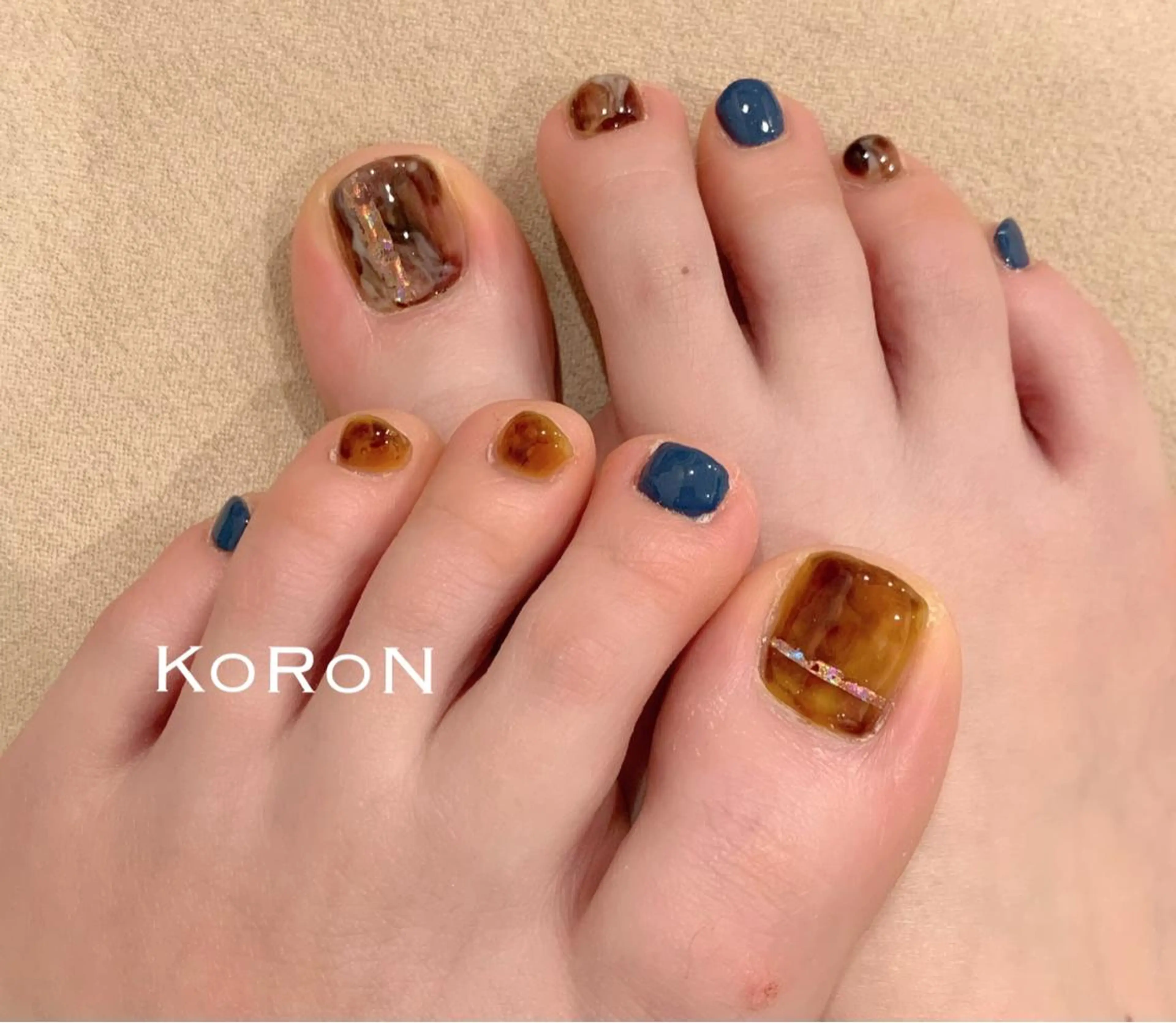 ネイル アートネイル フットネイル 自宅サロン鎌倉 KORONのネイルデザイン