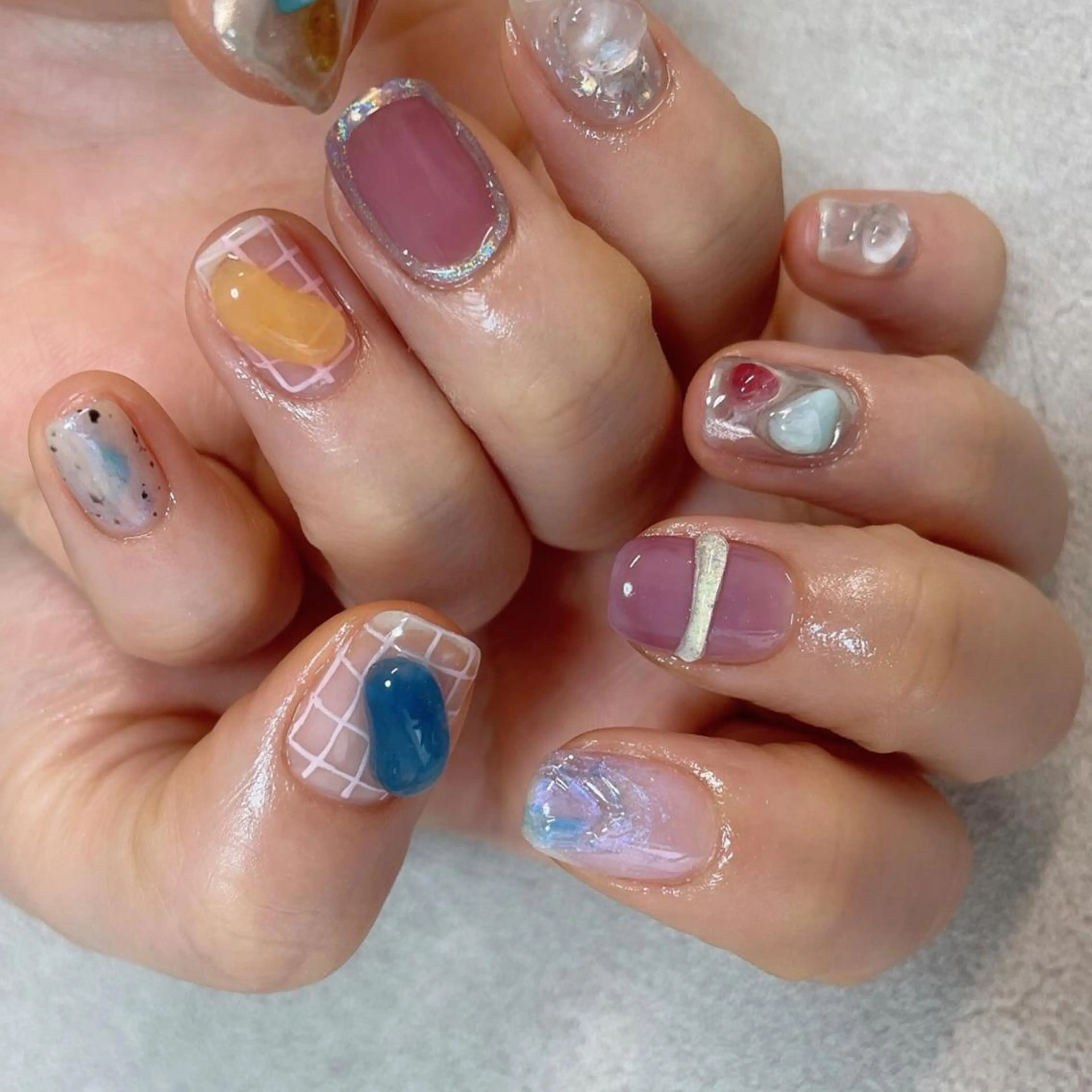 ネイル ハンドネイル lilbondir. chiharuのネイルデザイン