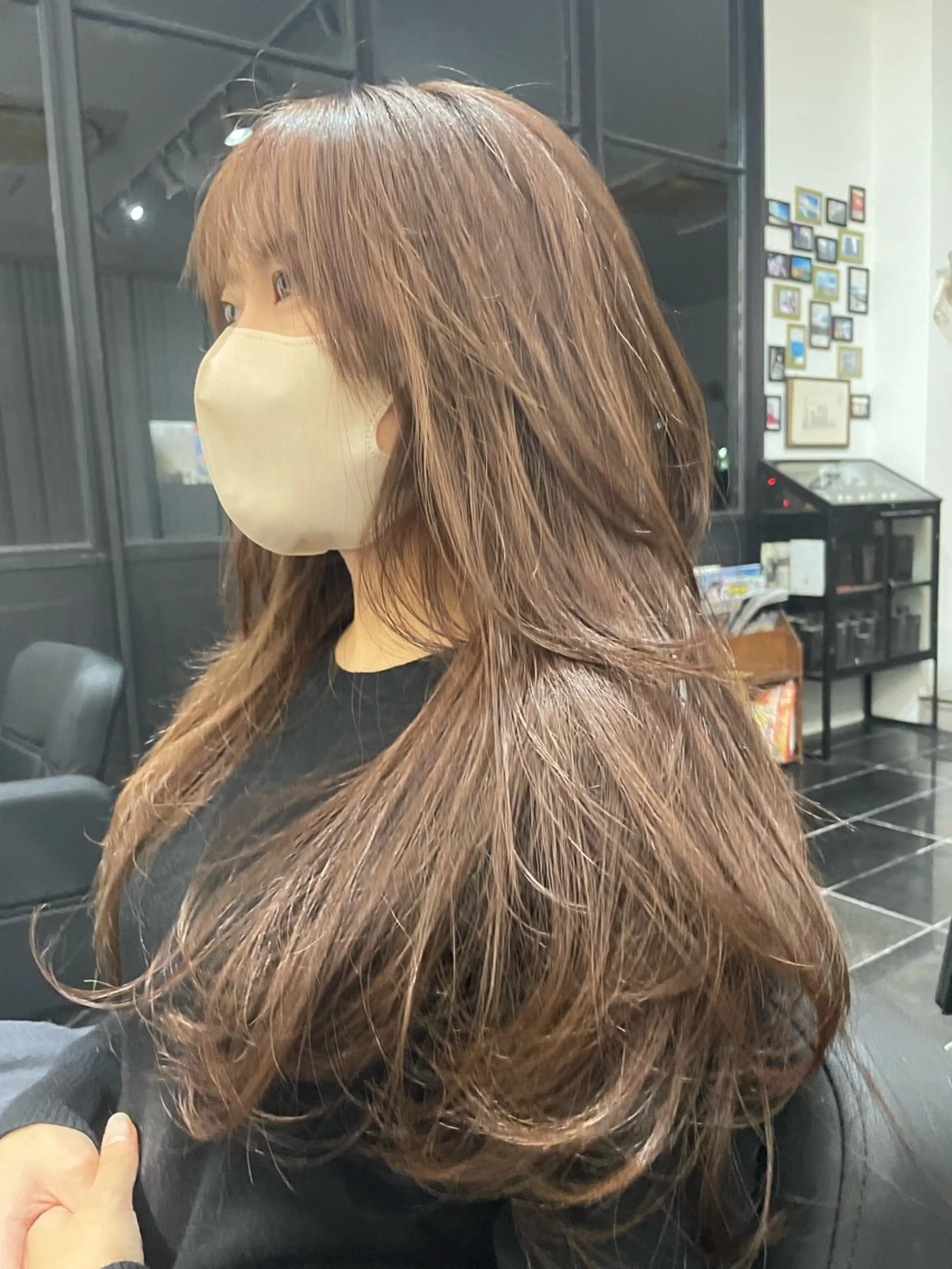 平日17時以降、土日18時以降限定！-艶感ワンカラー🌺➕高級内部補修システムトリートメント✨　ミニモ限定価格🔥の写真