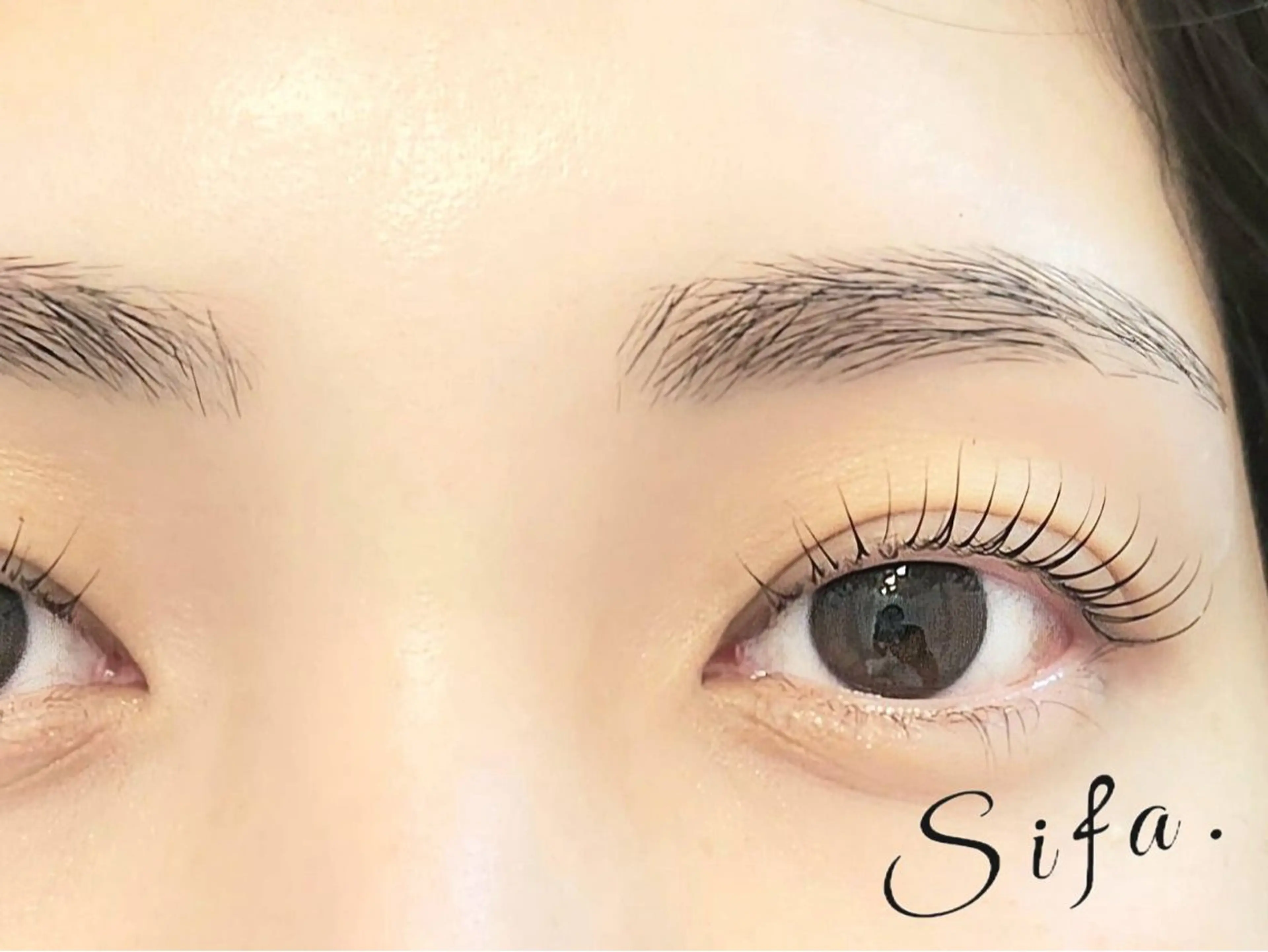 マツエク・マツパ まつげパーマ Sifa(シファ)2 0代向けまつげサロンのマツエク・マツパデザイン