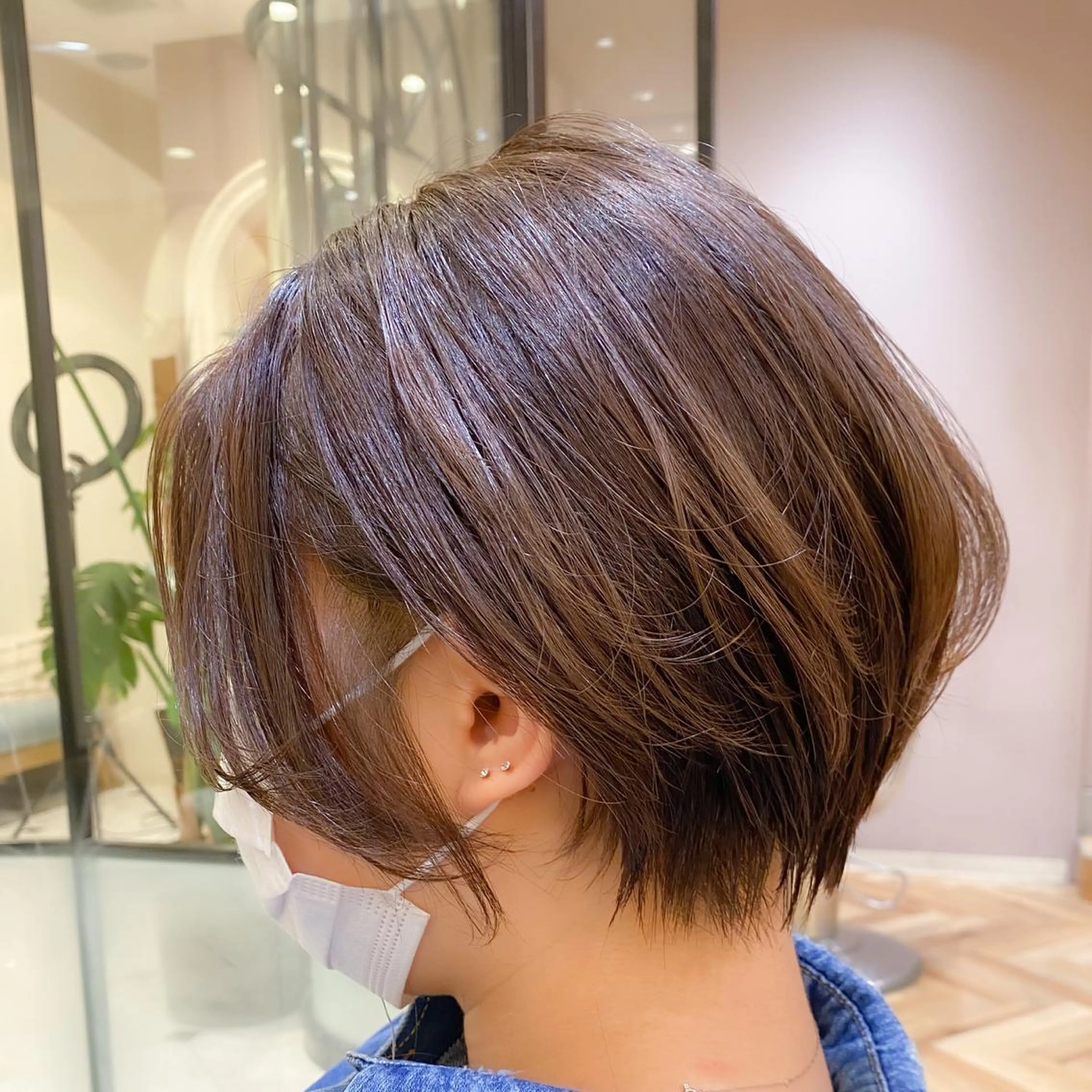 ショート カット ヘアカラー トリートメント ヘッドスパ 🇰🇷韓国レイヤー 錦糸町【北山謙三】のヘアスタイル