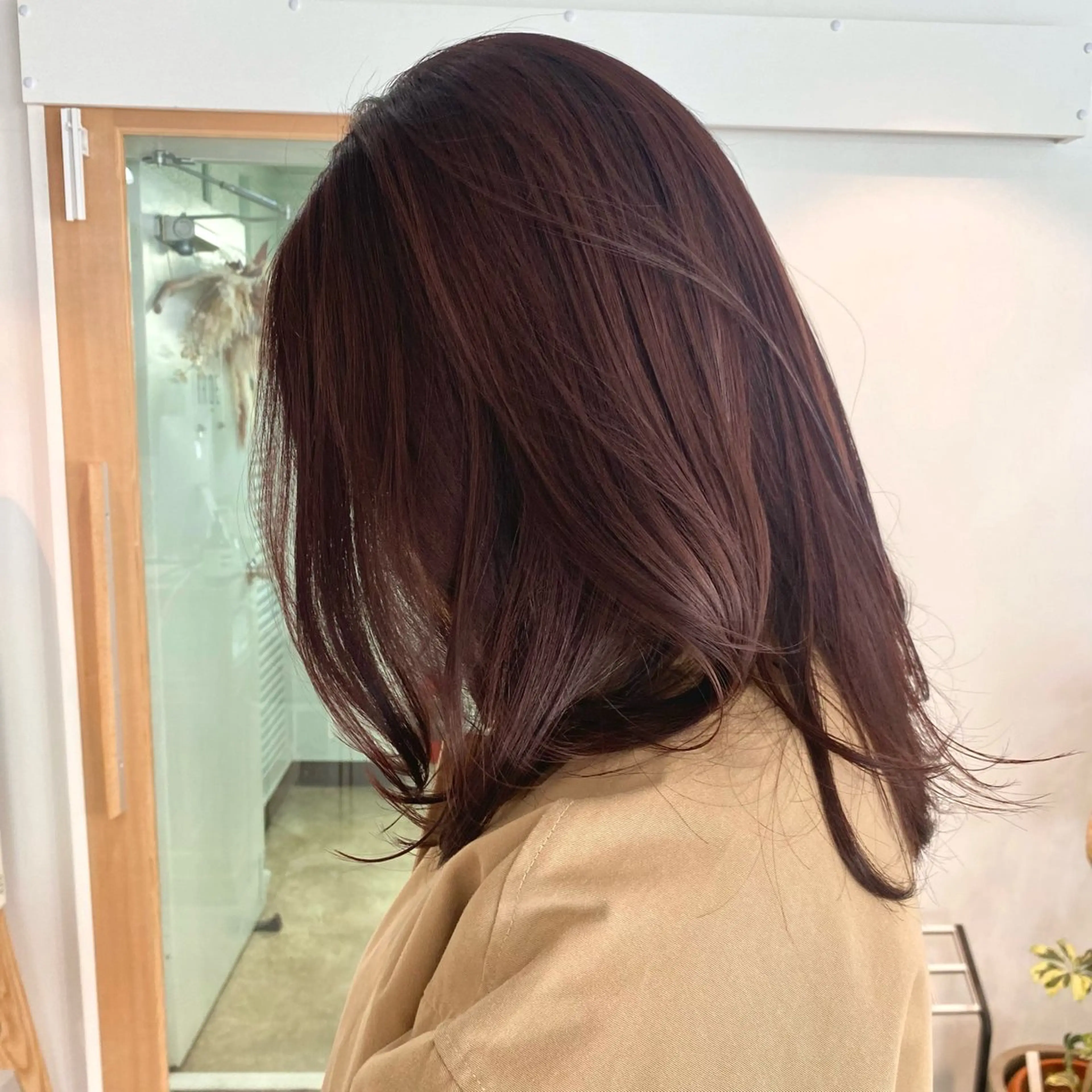 ミディアム カラー ROE 日吉のヘアスタイル
