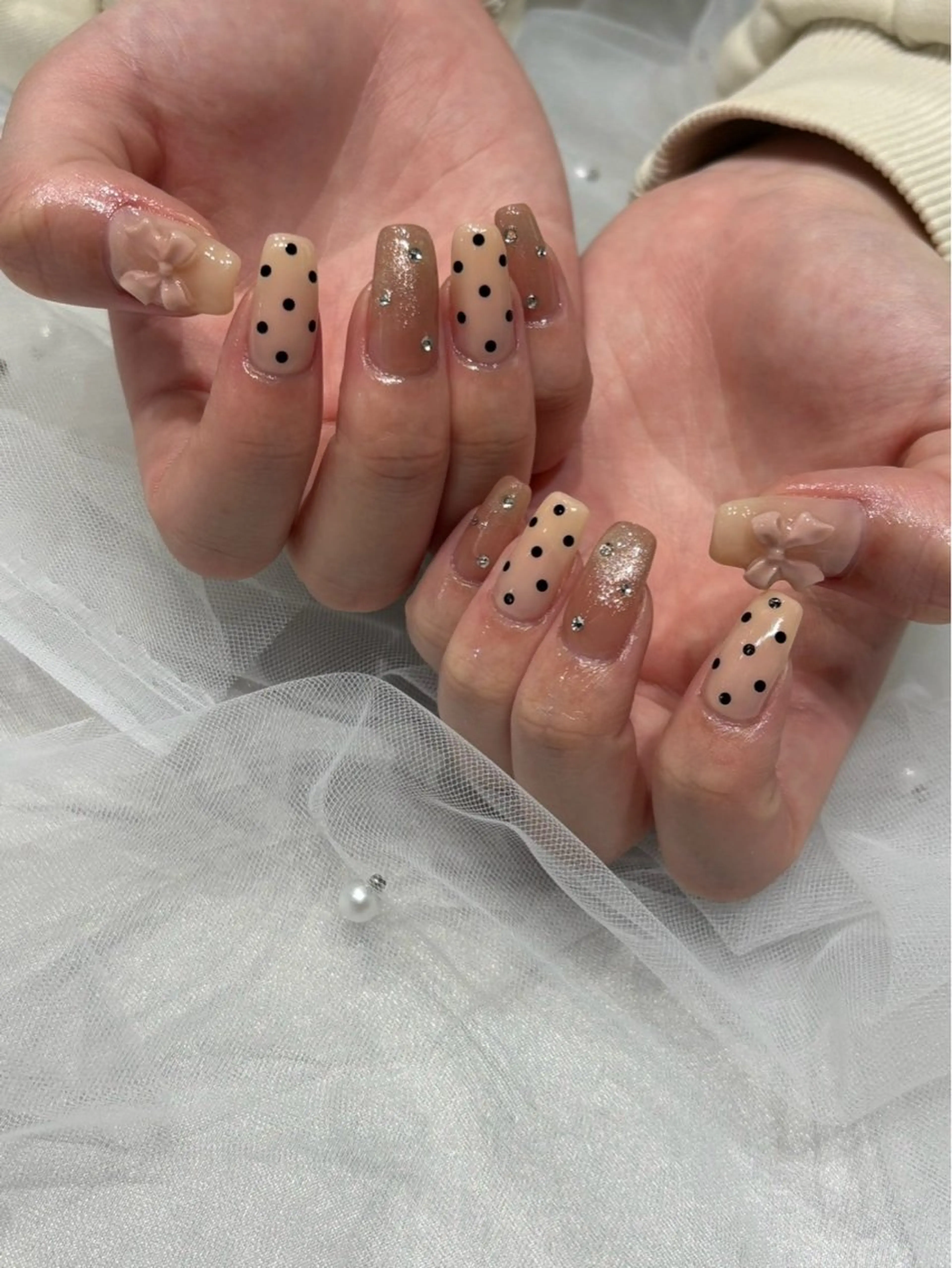 ネイル ハンドネイル 水戸 彩夏のネイルデザイン