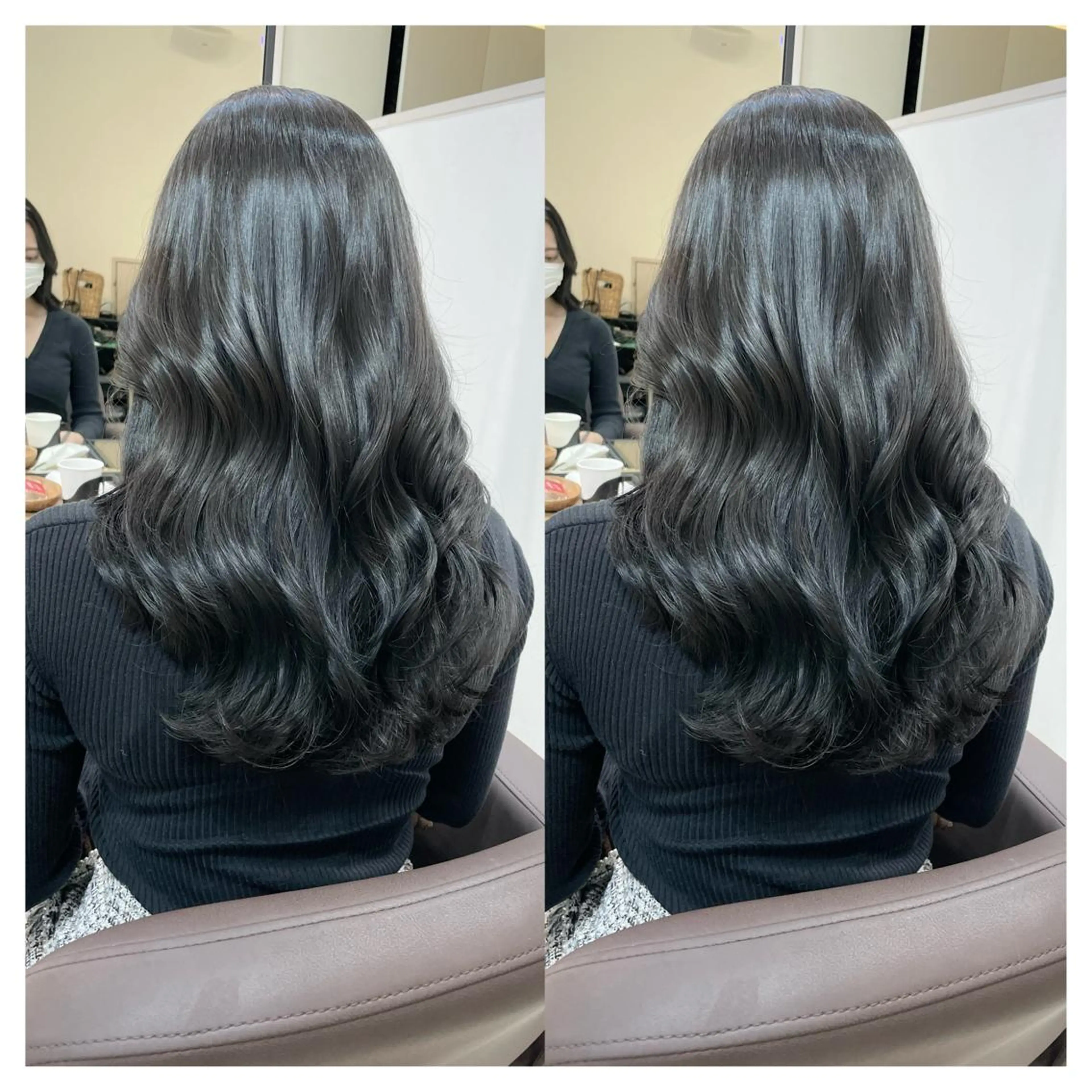 ロング カラー ヘアカラー トリートメント 村山 茉衣のヘアスタイル