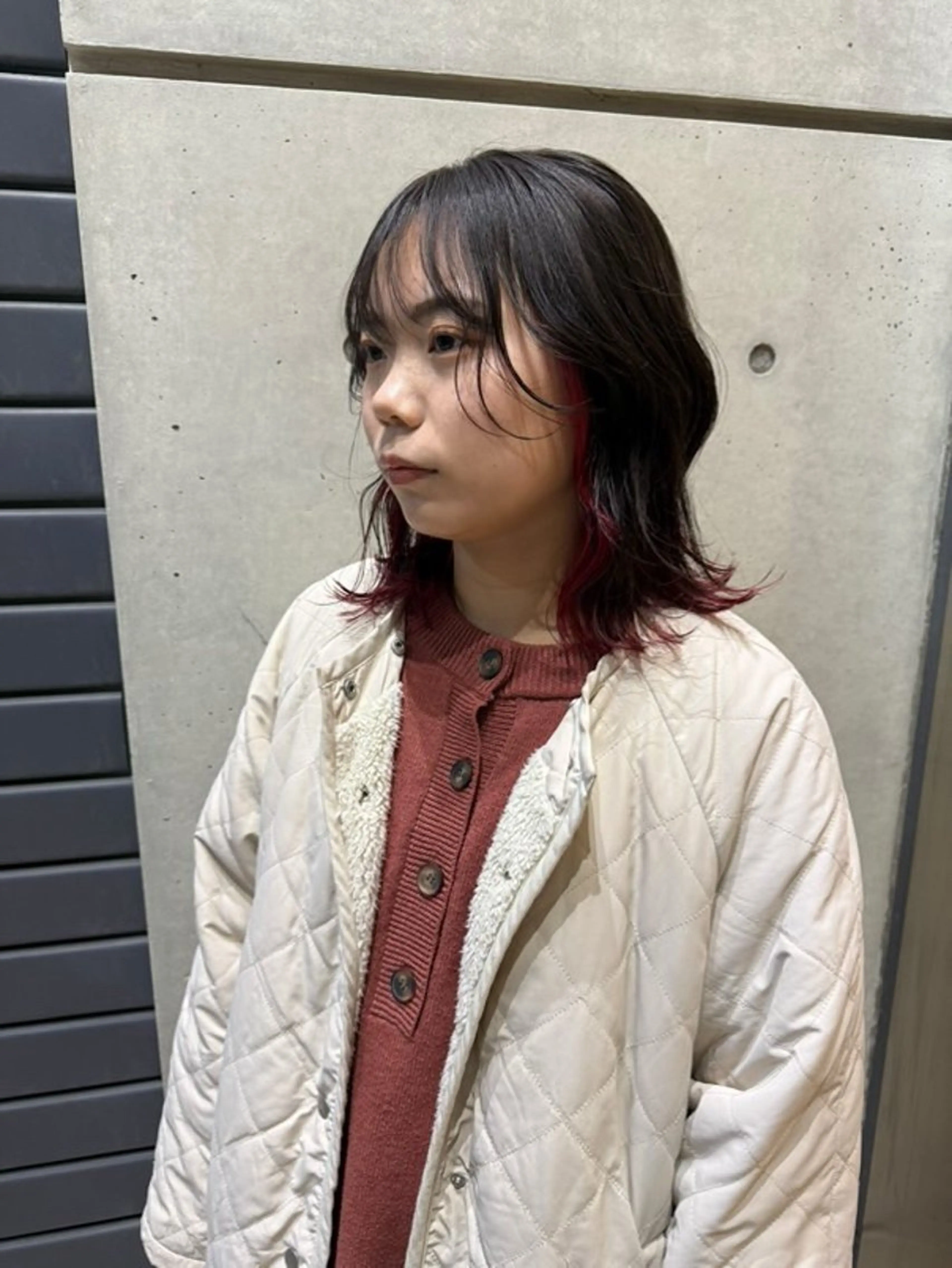 ミディアム カラー ブリーチ デザインカラー 透明感カラー人気 ナンバーワンMIYUのヘアスタイル