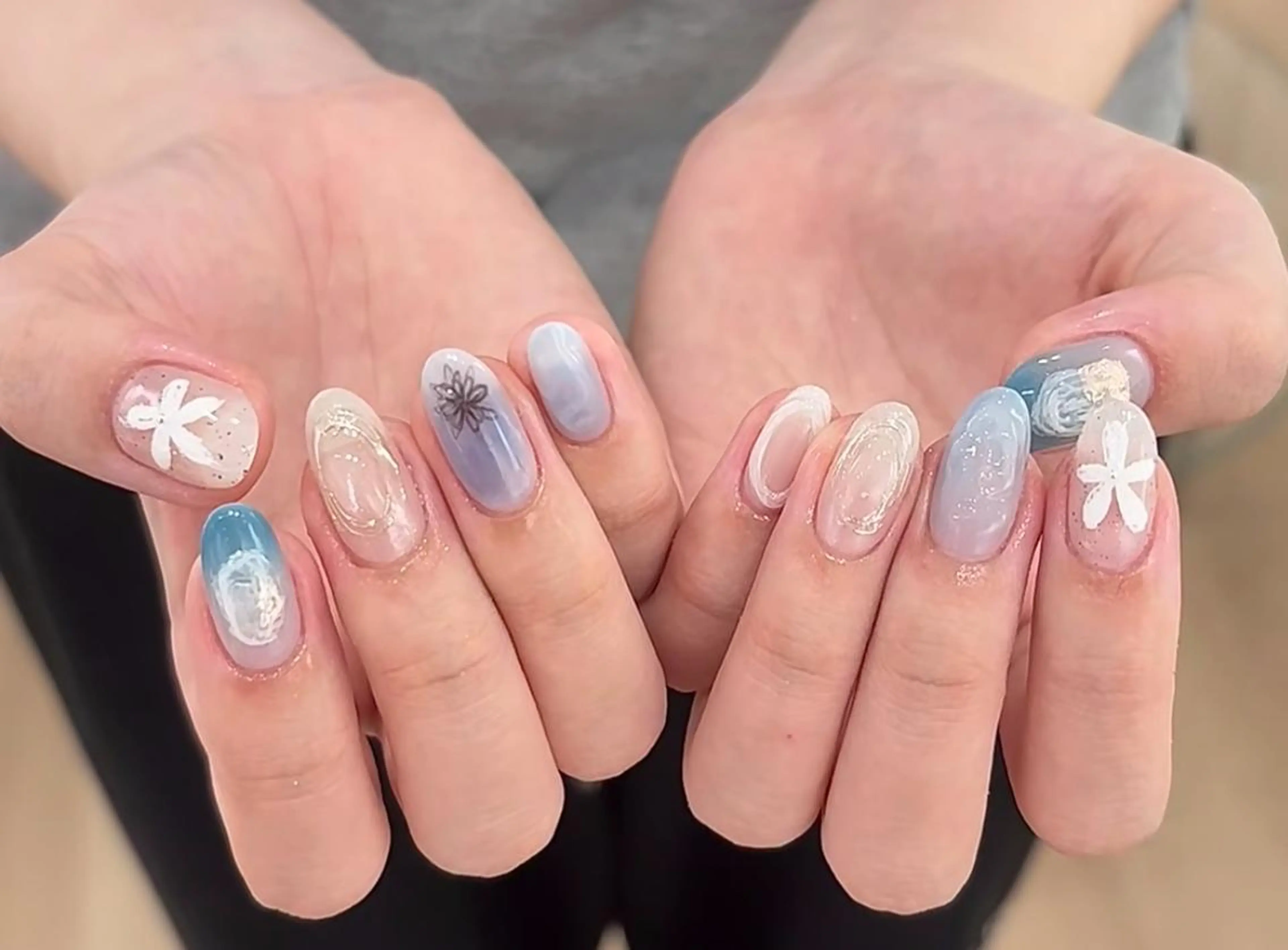 ネイル ハンドネイル 💫 Tsuki_Nailのネイルデザイン