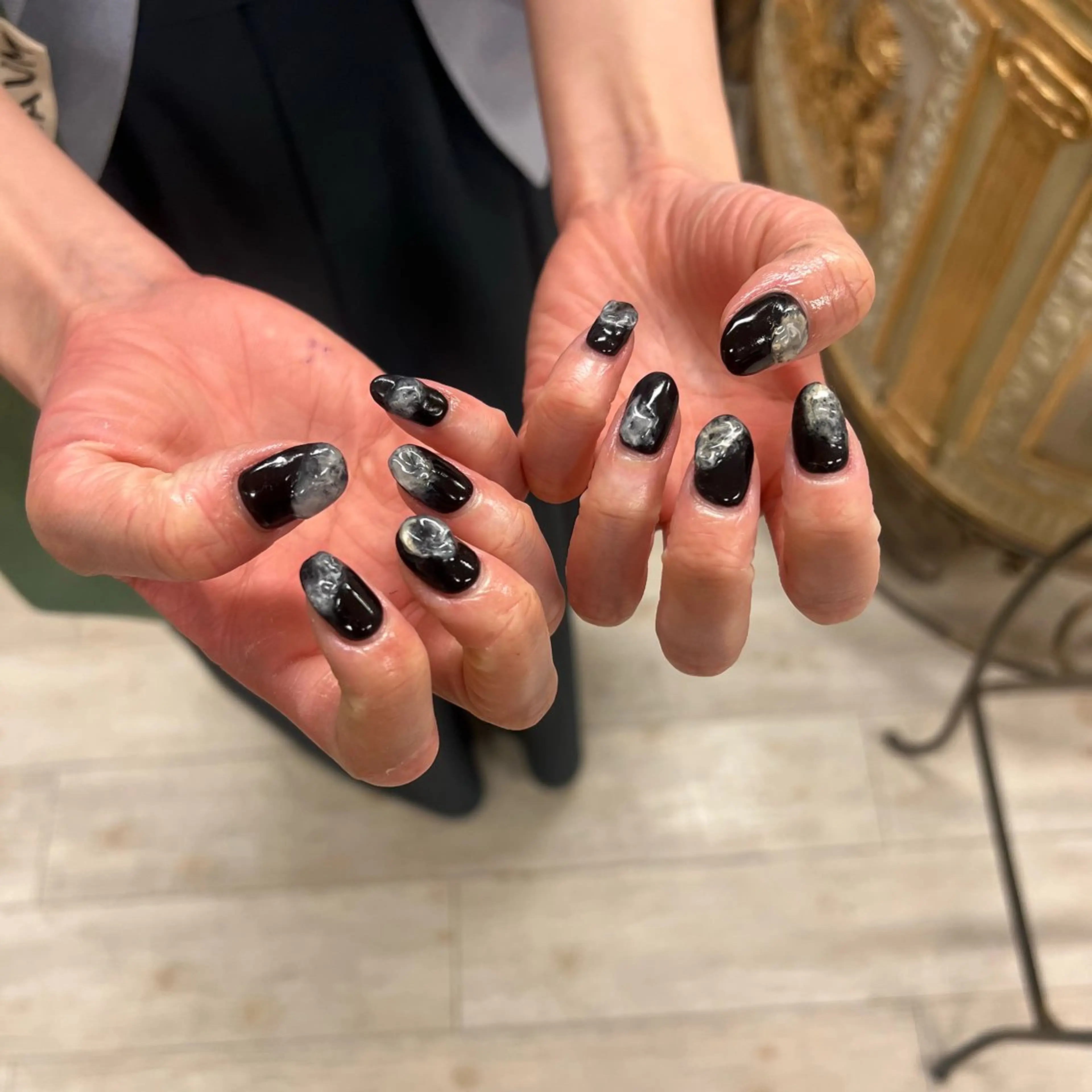 ネイル ニュアンスネイル ハンドネイル SAKURA 中島のネイルデザイン