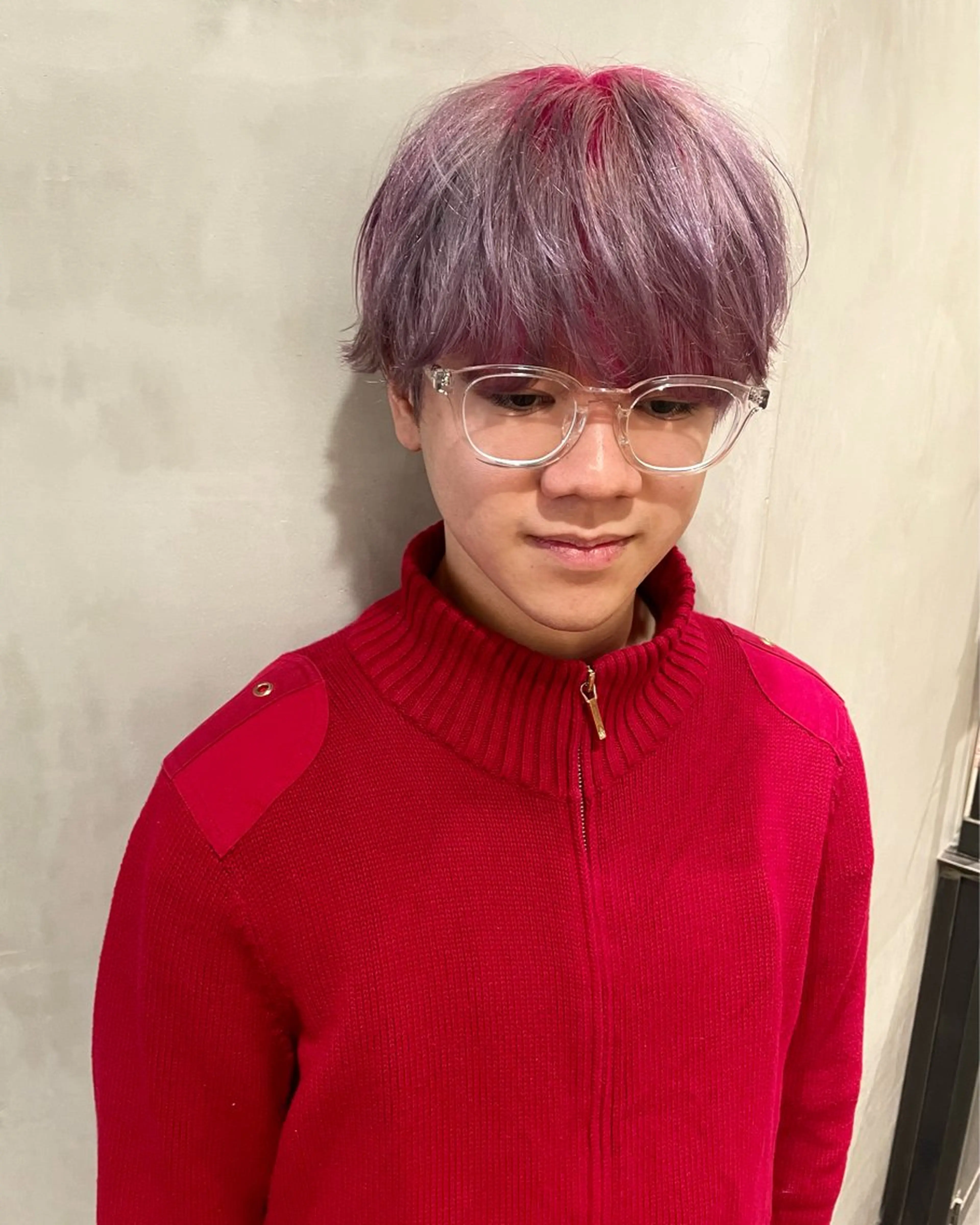 ショート カラー メンズ ヘアカラー トリートメント 優作 〜圧倒的信頼〜のヘアスタイル