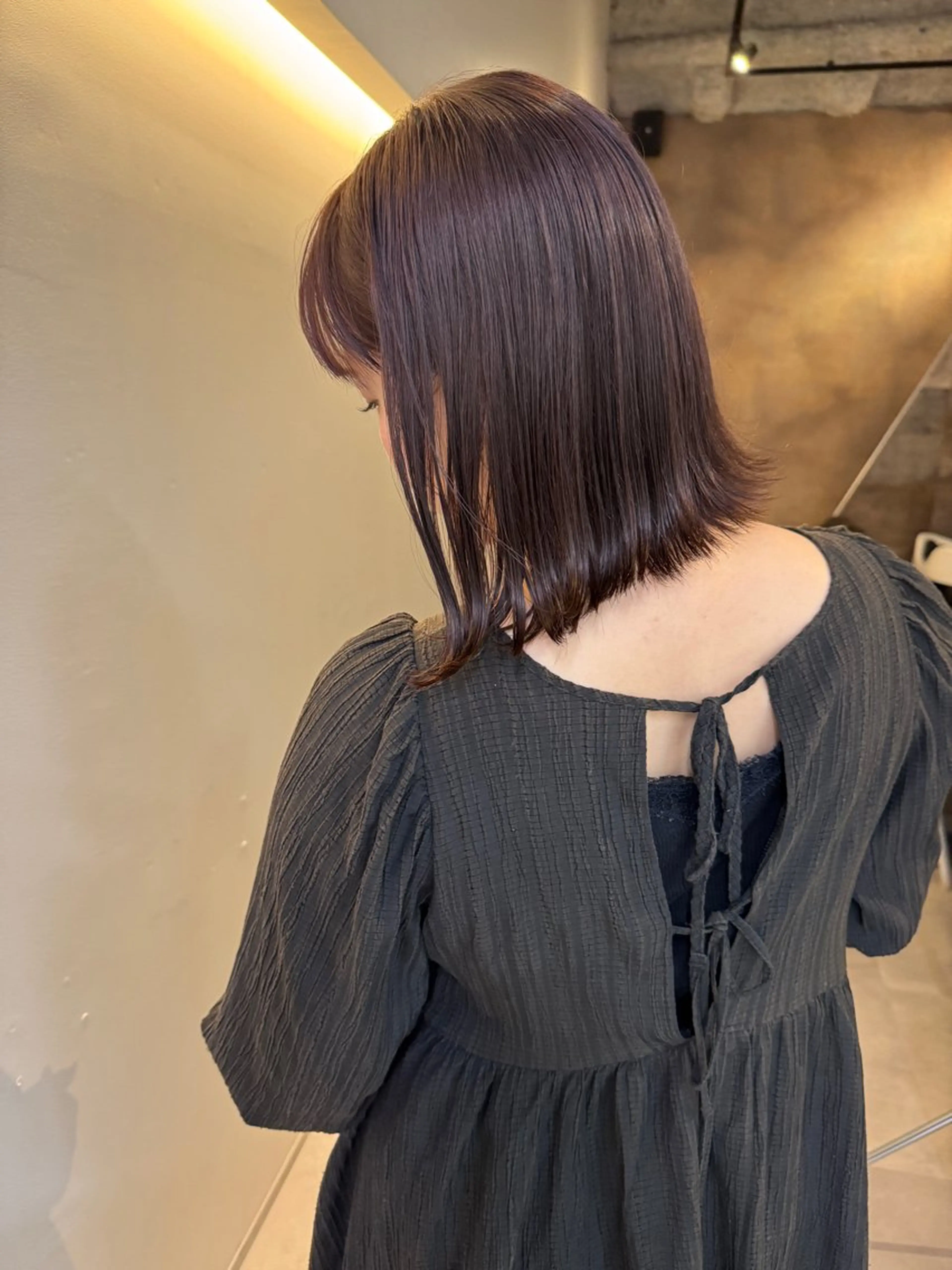 ミディアム ヘアカラー 三輪 恭平のヘアスタイル