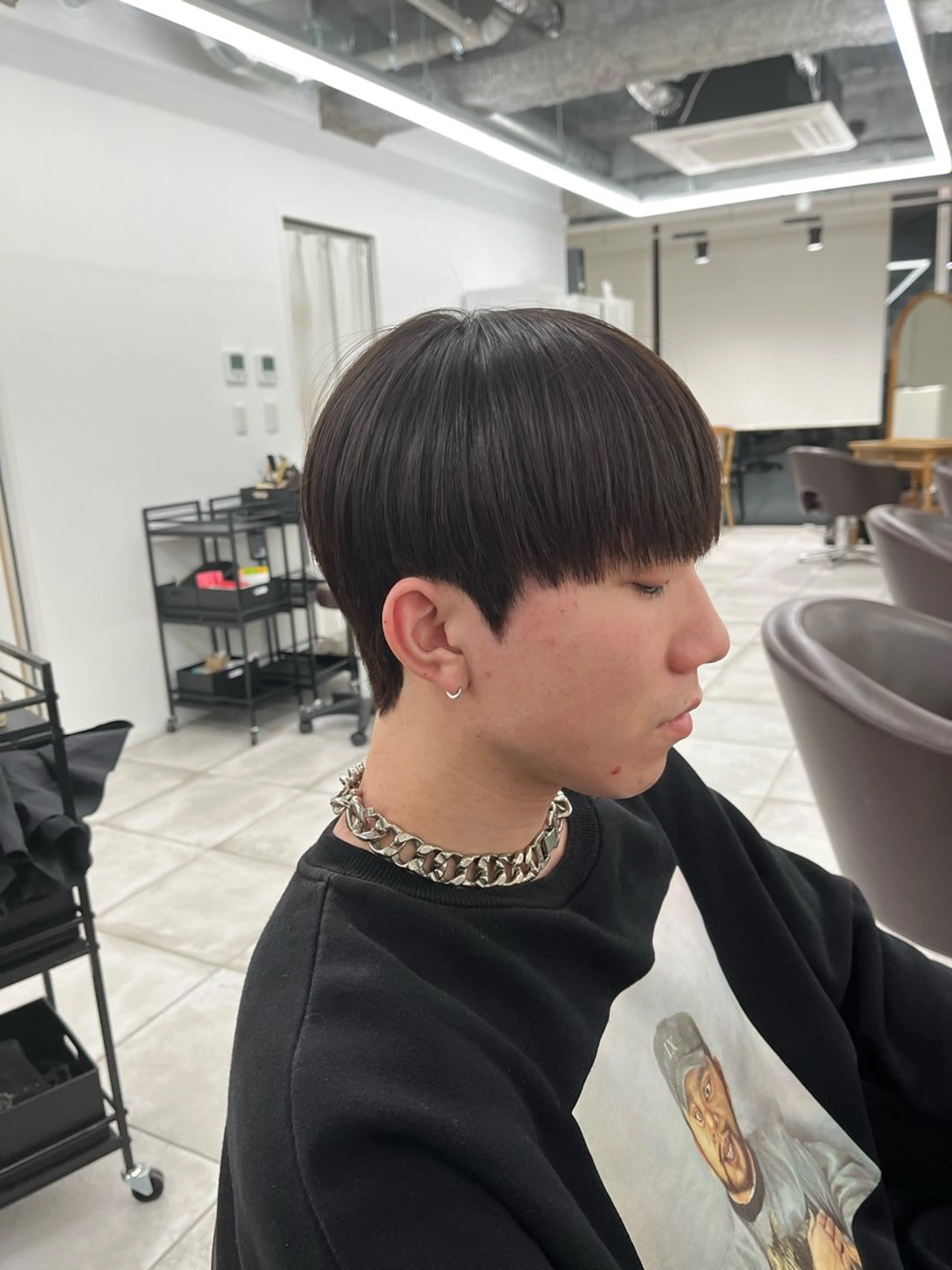 ショート パーマ メンズ 🏆メンズヘア特化 🥇代表りんぺーのヘアスタイル