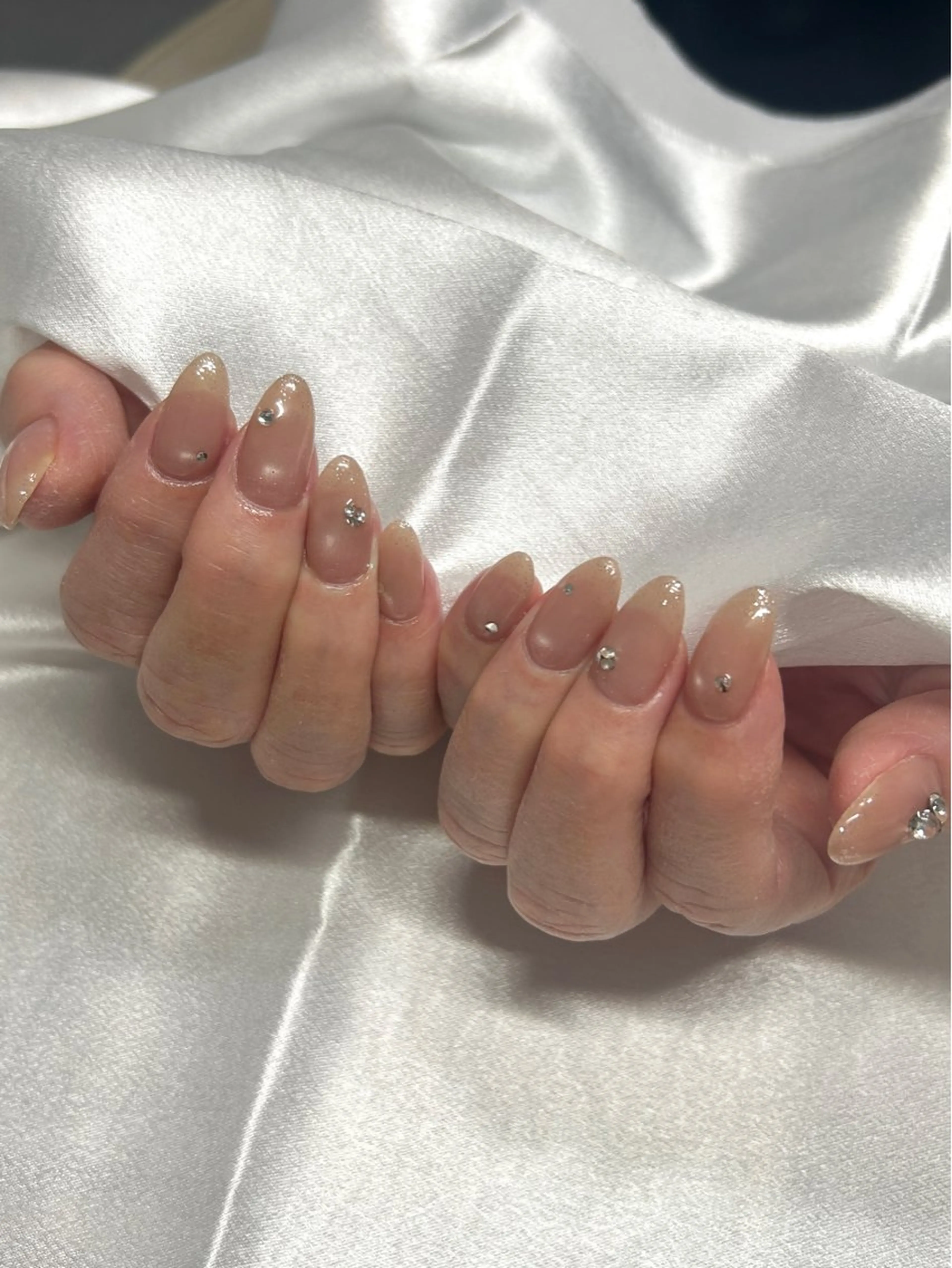 ネイル オフィスネイル シンプルネイル ハンドネイル nail salon　coco no ne所属・coco no ne KANNAのネイルデザイン