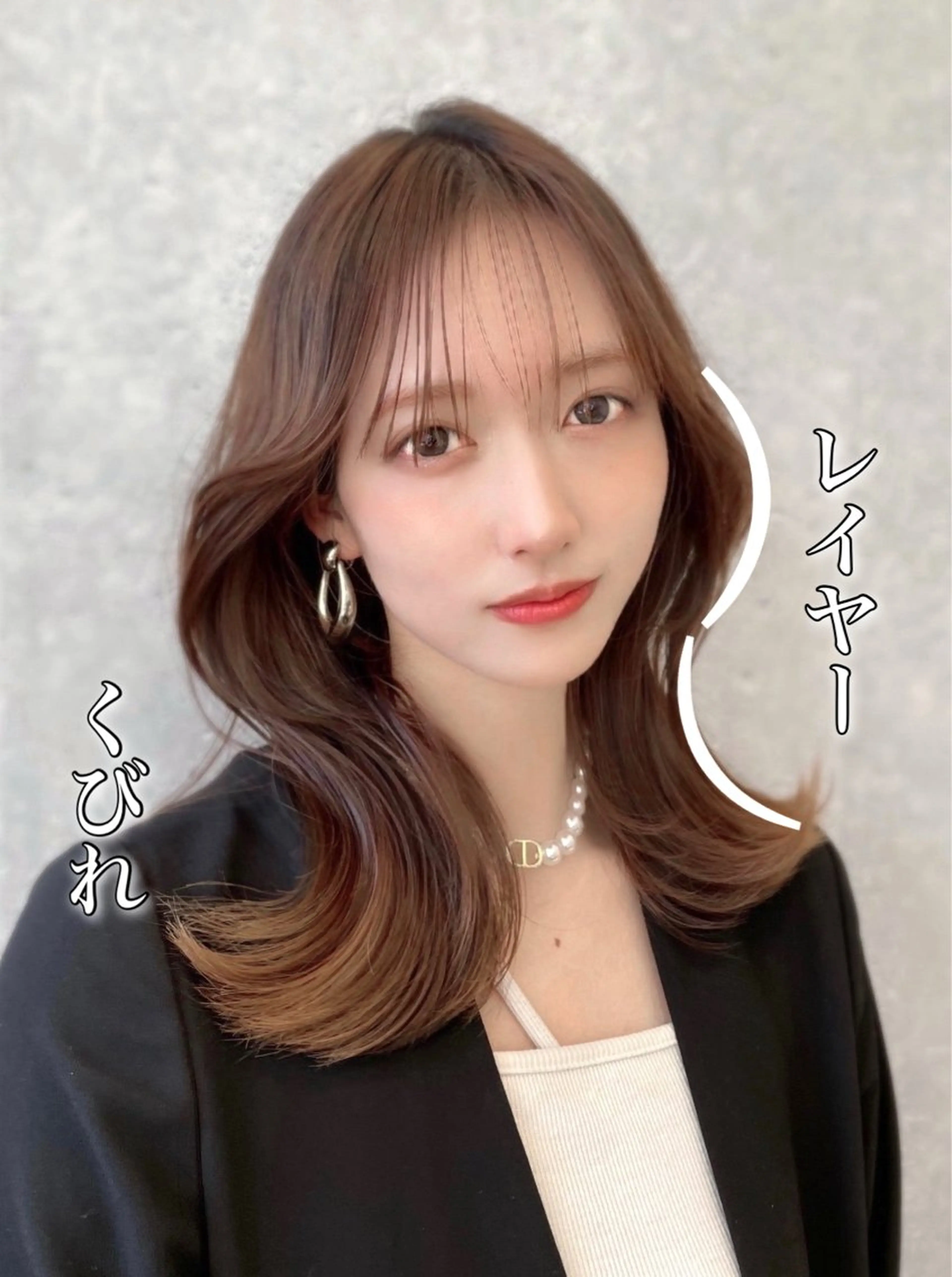 セミロング 映える顔まわり/前髪 特化 💗 ユキマのヘアスタイル