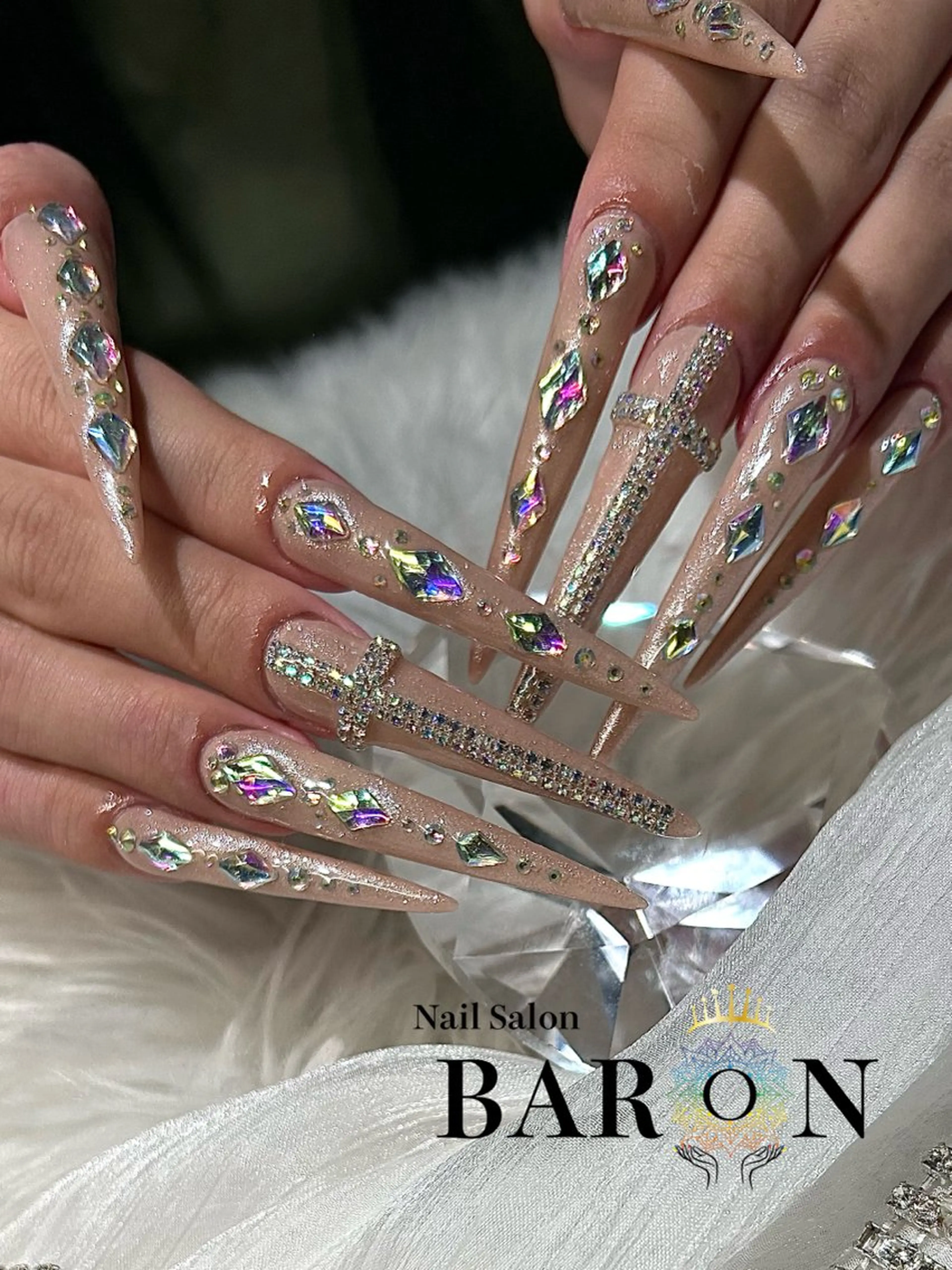 ネイル ハンドネイル BARON MEGUMIのネイルデザイン