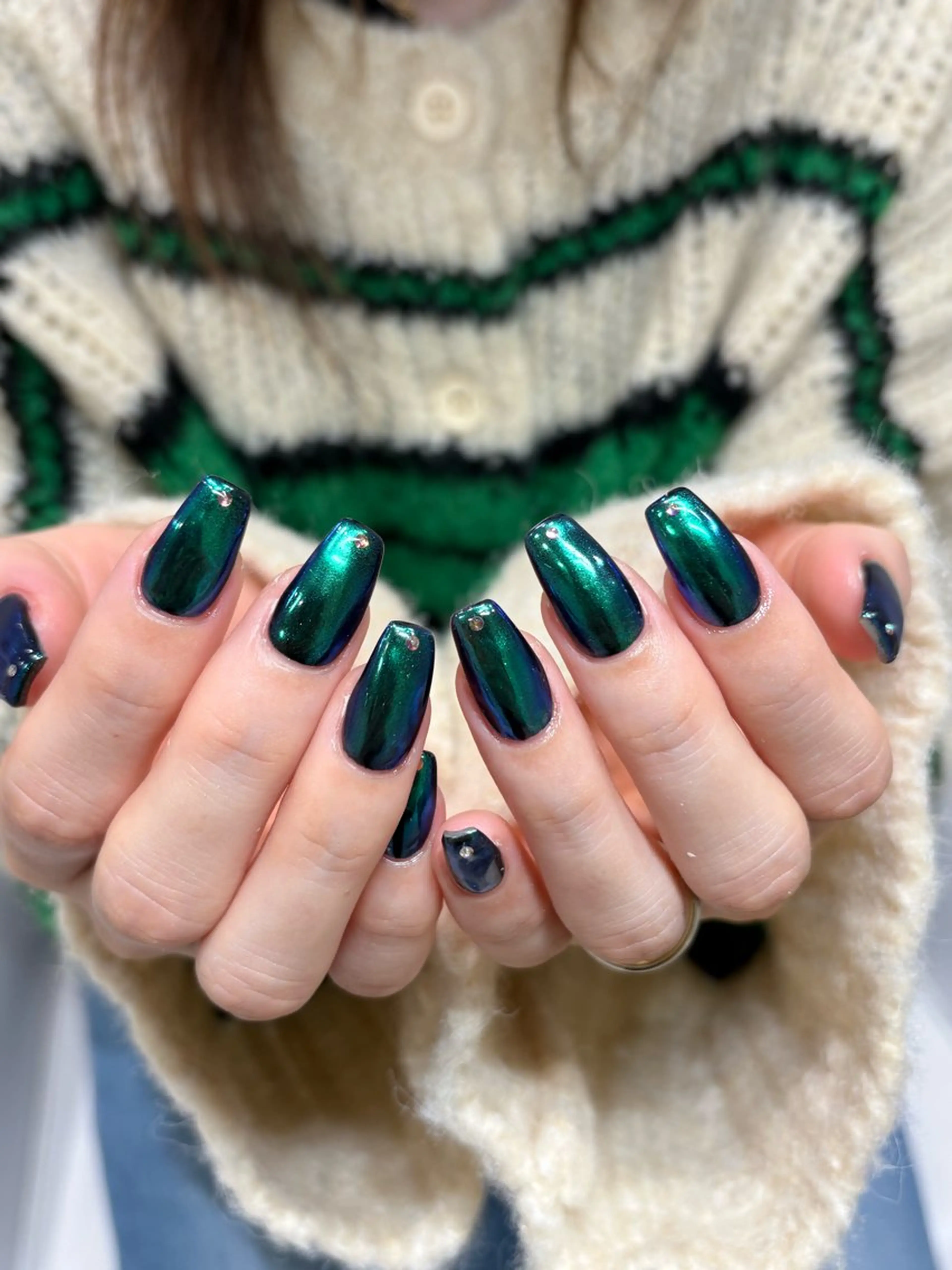 セミロング ハンドネイル Clala Ayumiのネイルデザイン