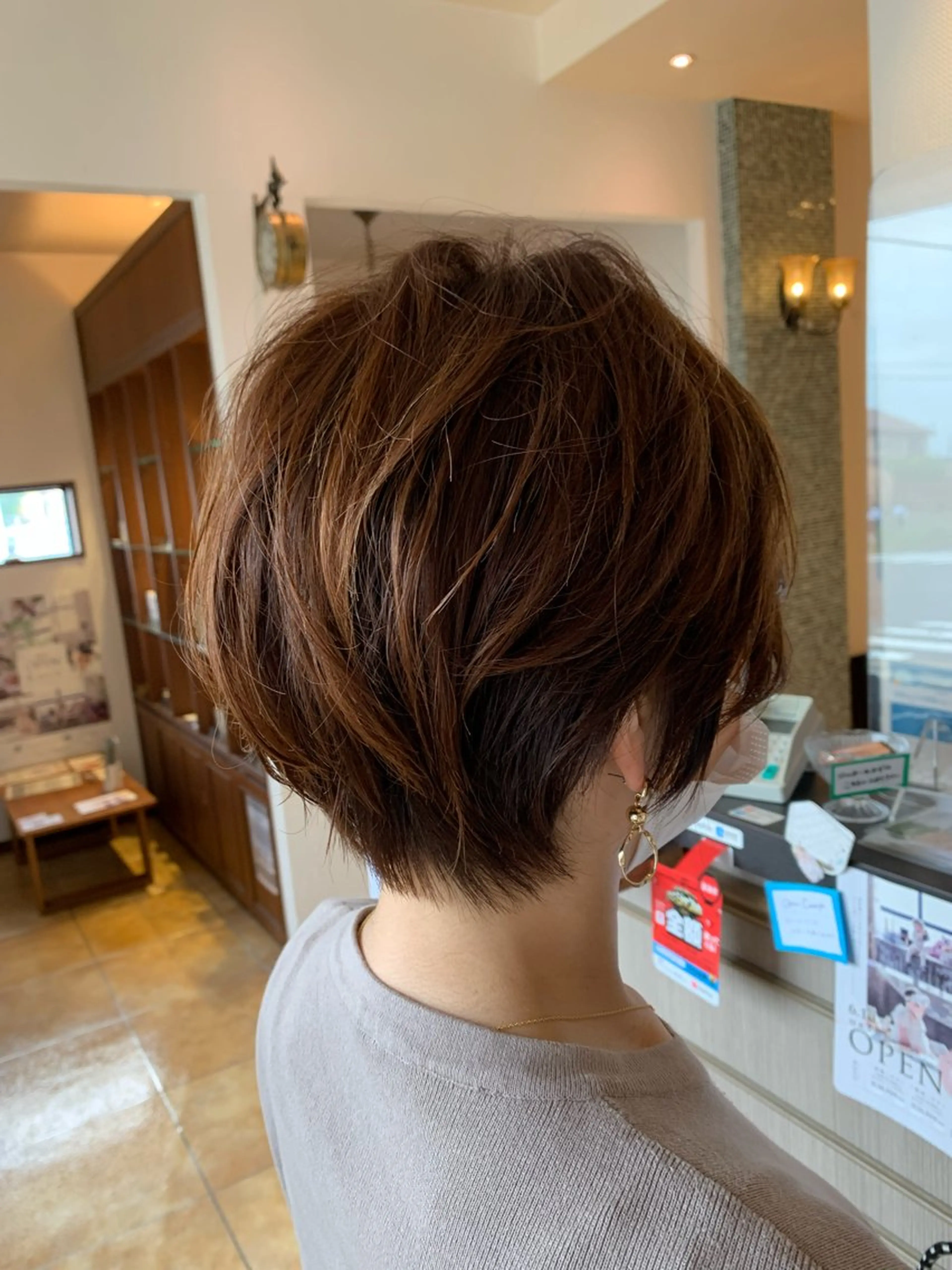ショート 林 修平のヘアスタイル