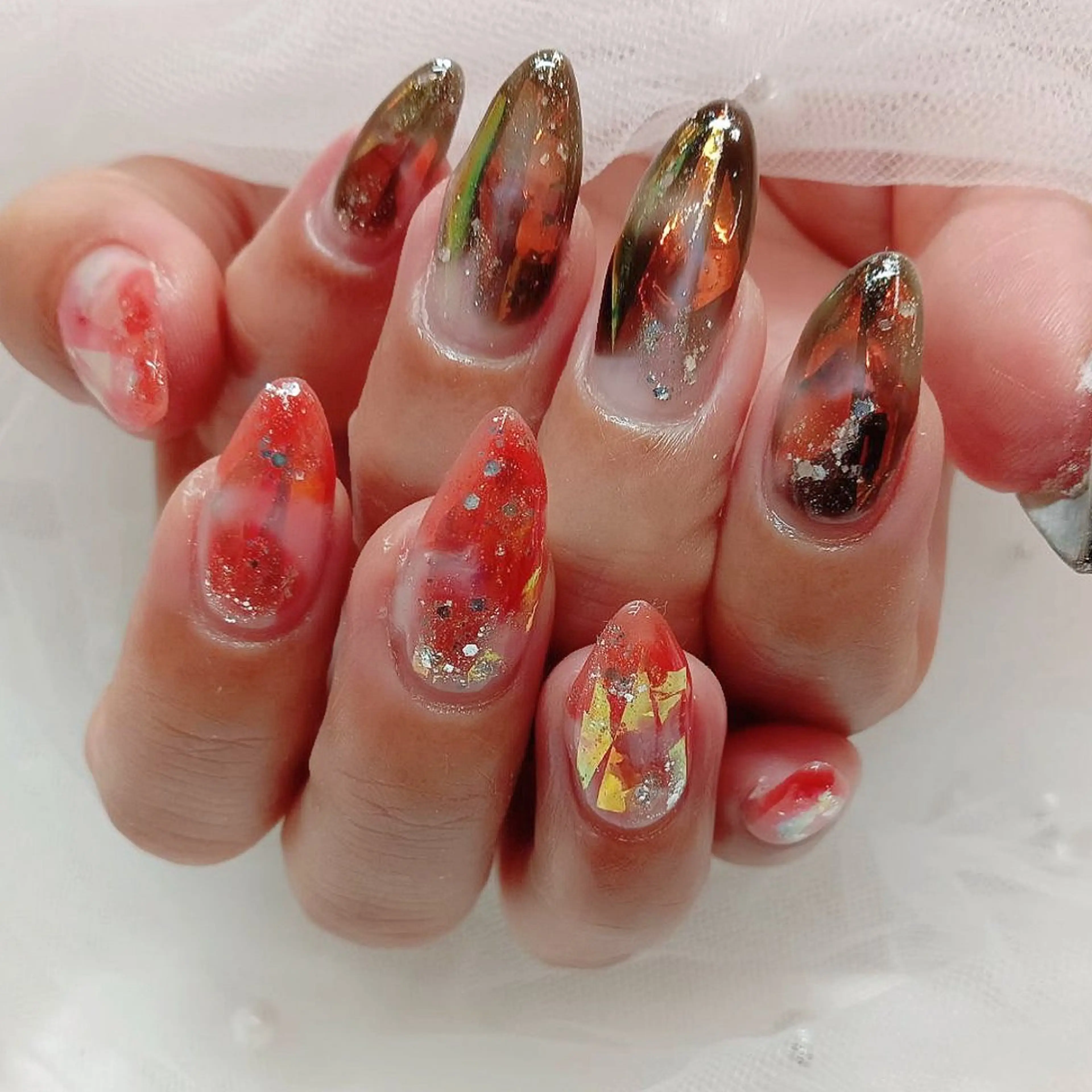 ネイル 柘植 祐子のネイルデザイン