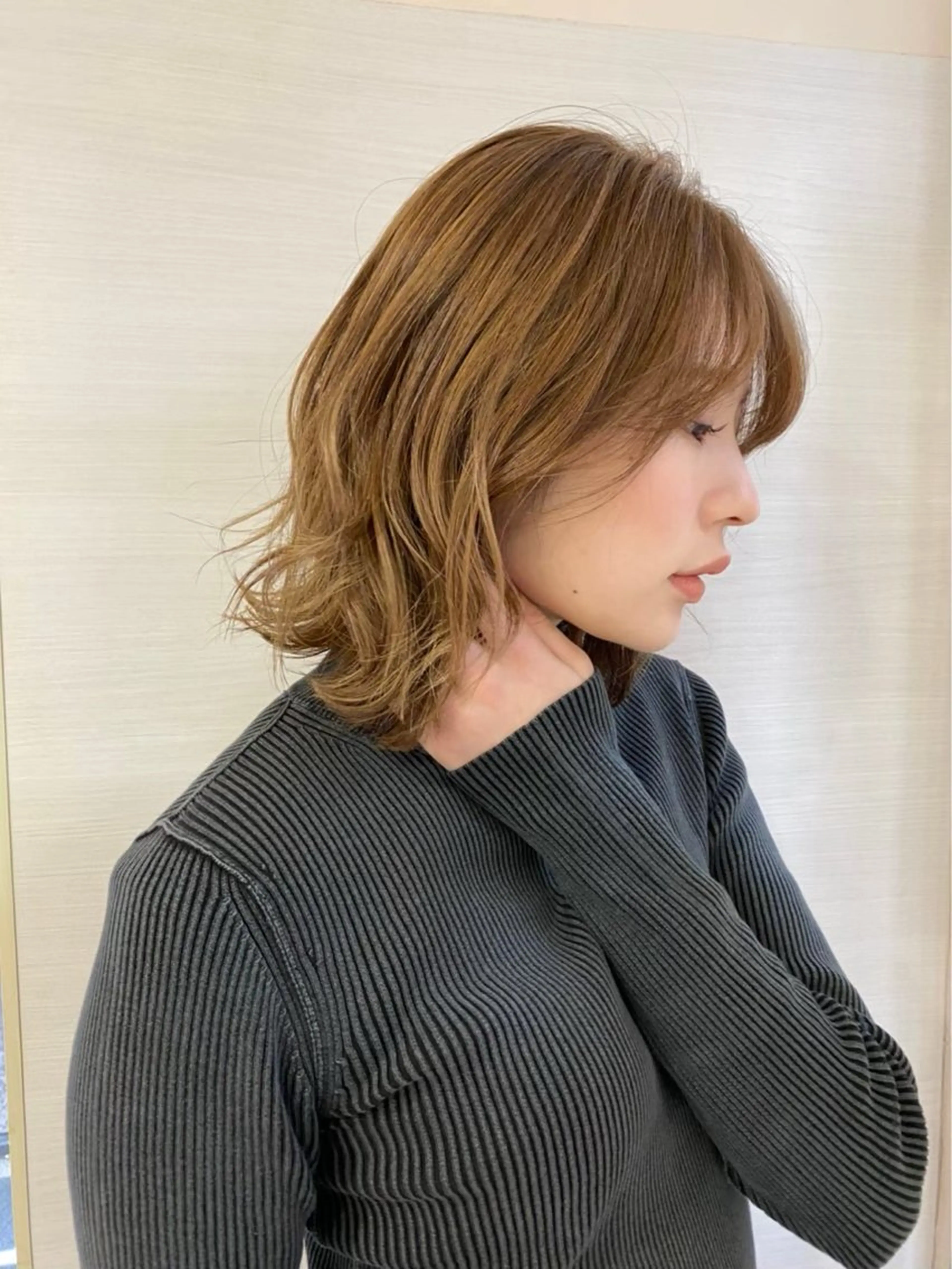 ミディアム 🌈透明感カラー🌈 えのもとすみれのヘアスタイル