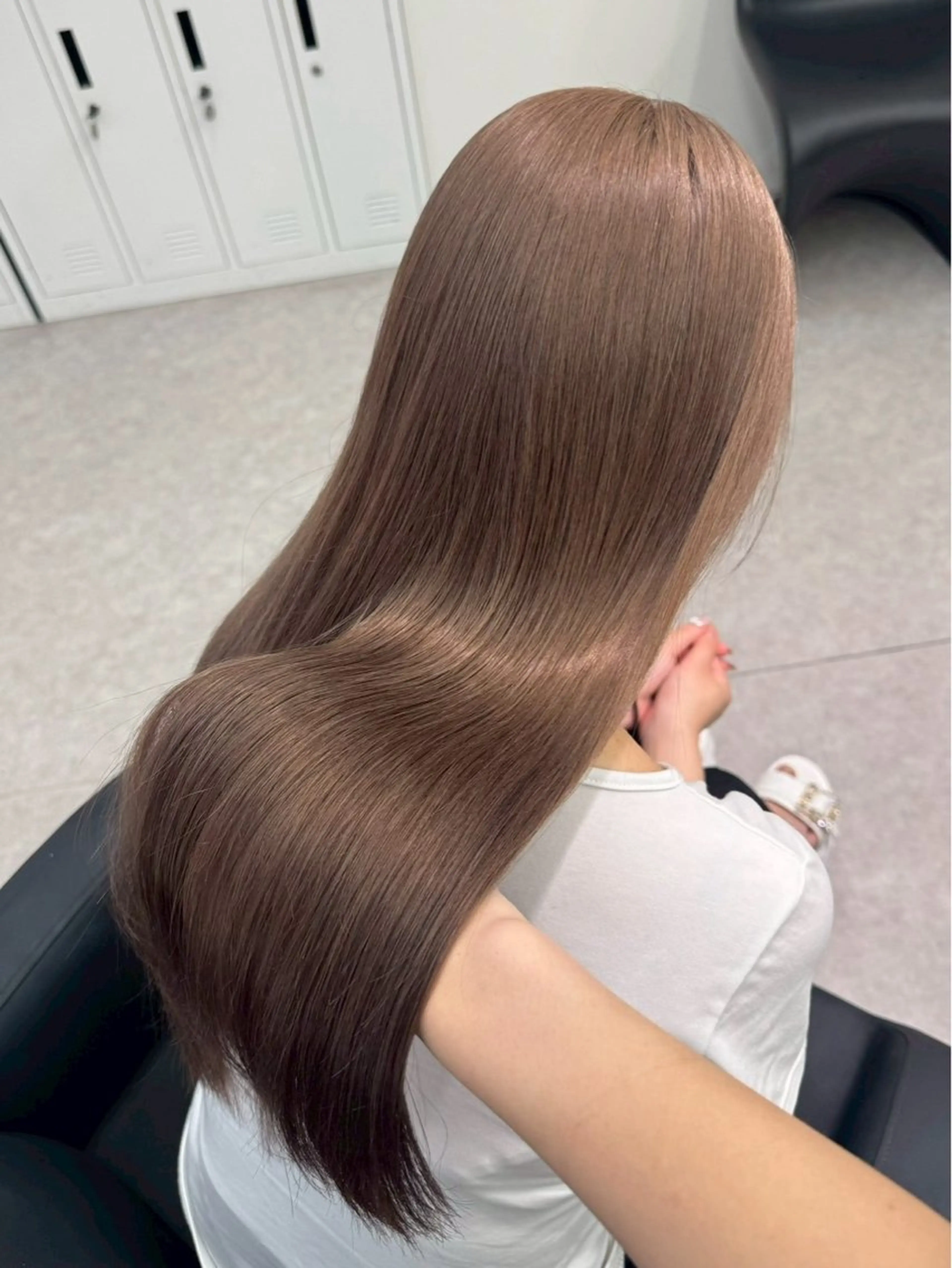 カラー ヘアカラー ミルクティー/渋谷 shunta🌟🌟のヘアスタイル