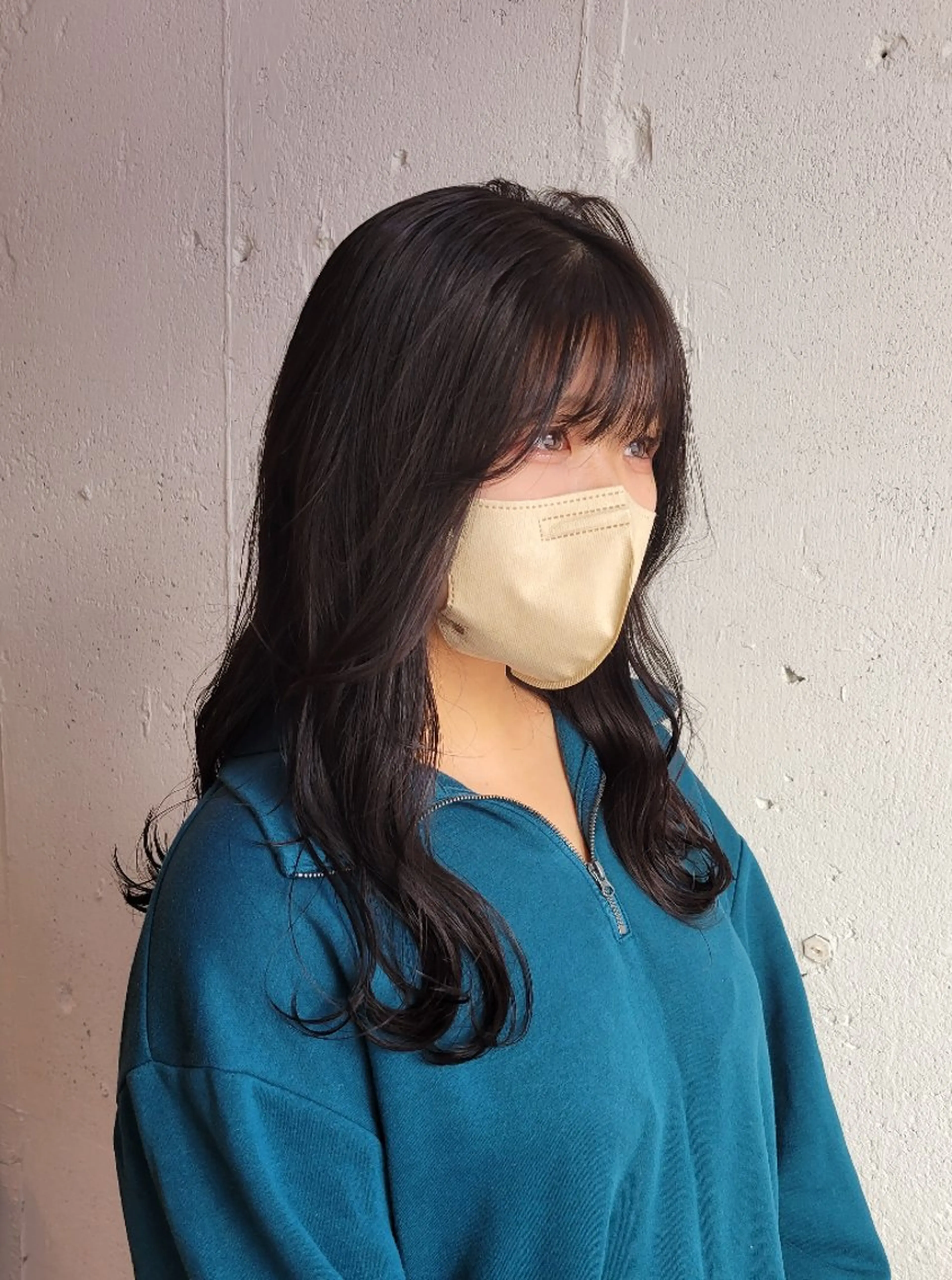 ロング 縮毛矯正 Ayu🐾縮毛矯正/ ブリーチ無しカラーのヘアスタイル