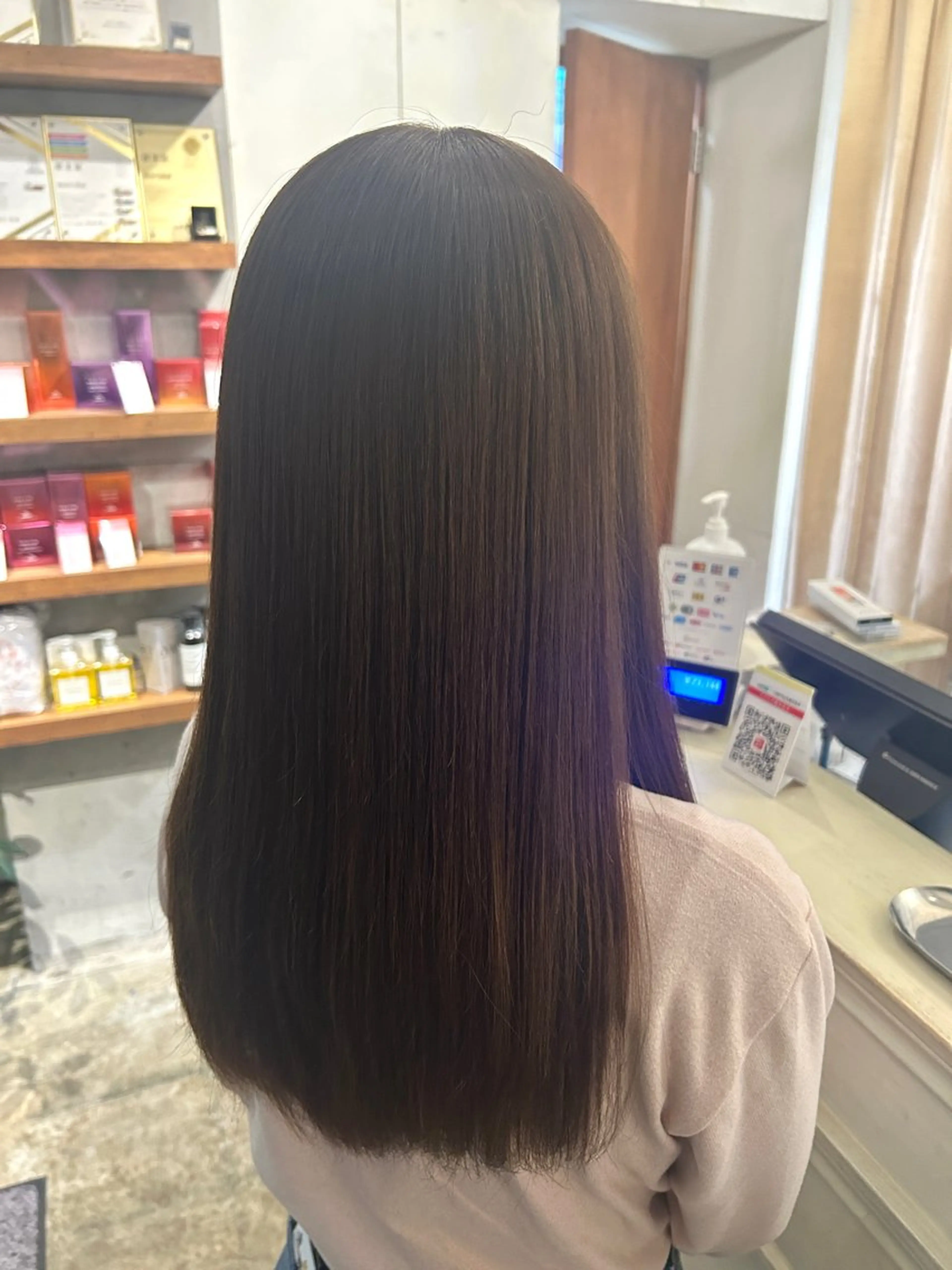 ロング ヘアカラー 小此木 環のヘアスタイル