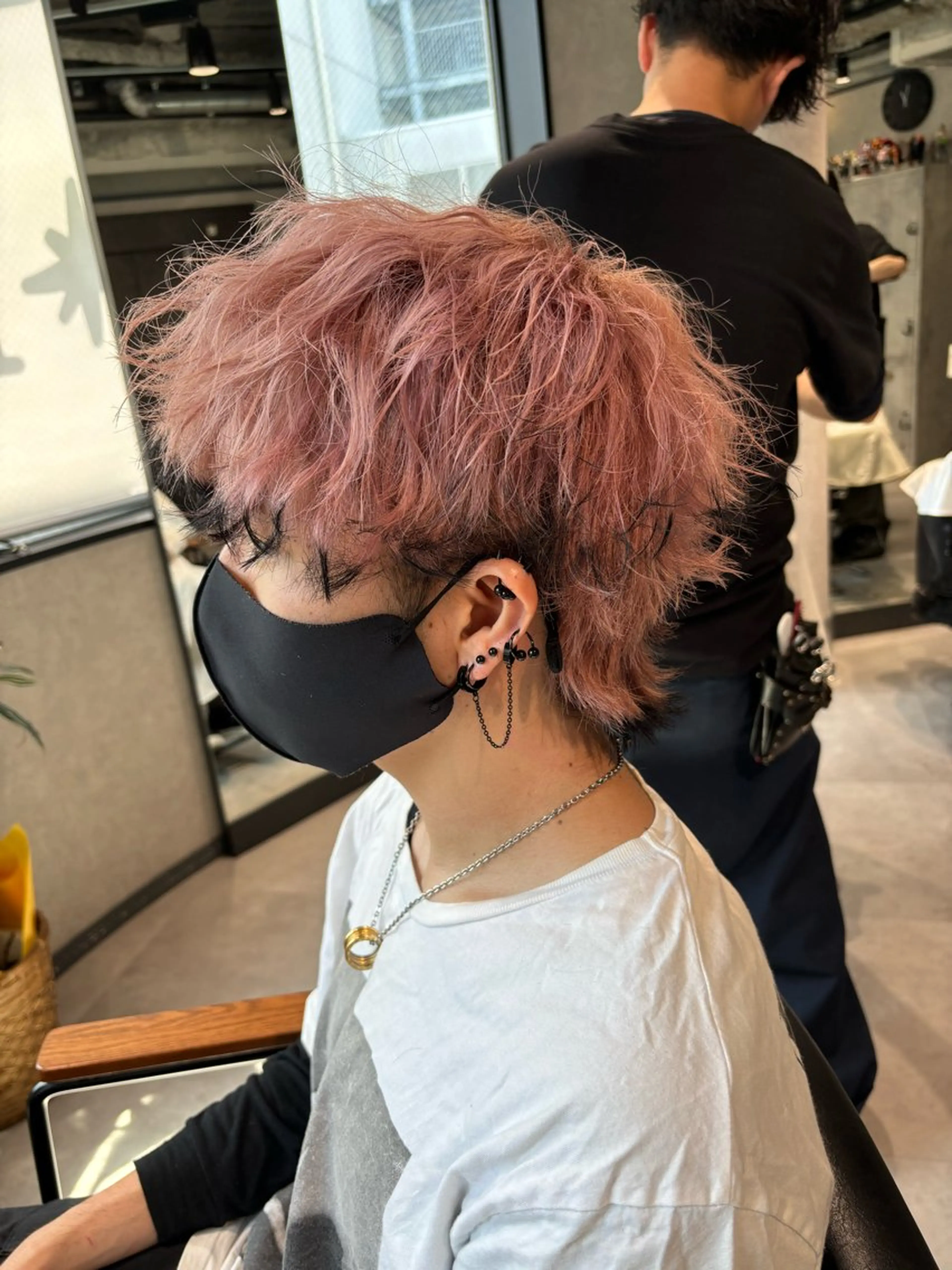 ショート カラー ヘアアレンジ メンズヘア静岡 ✂︎Ryuheiのヘアスタイル