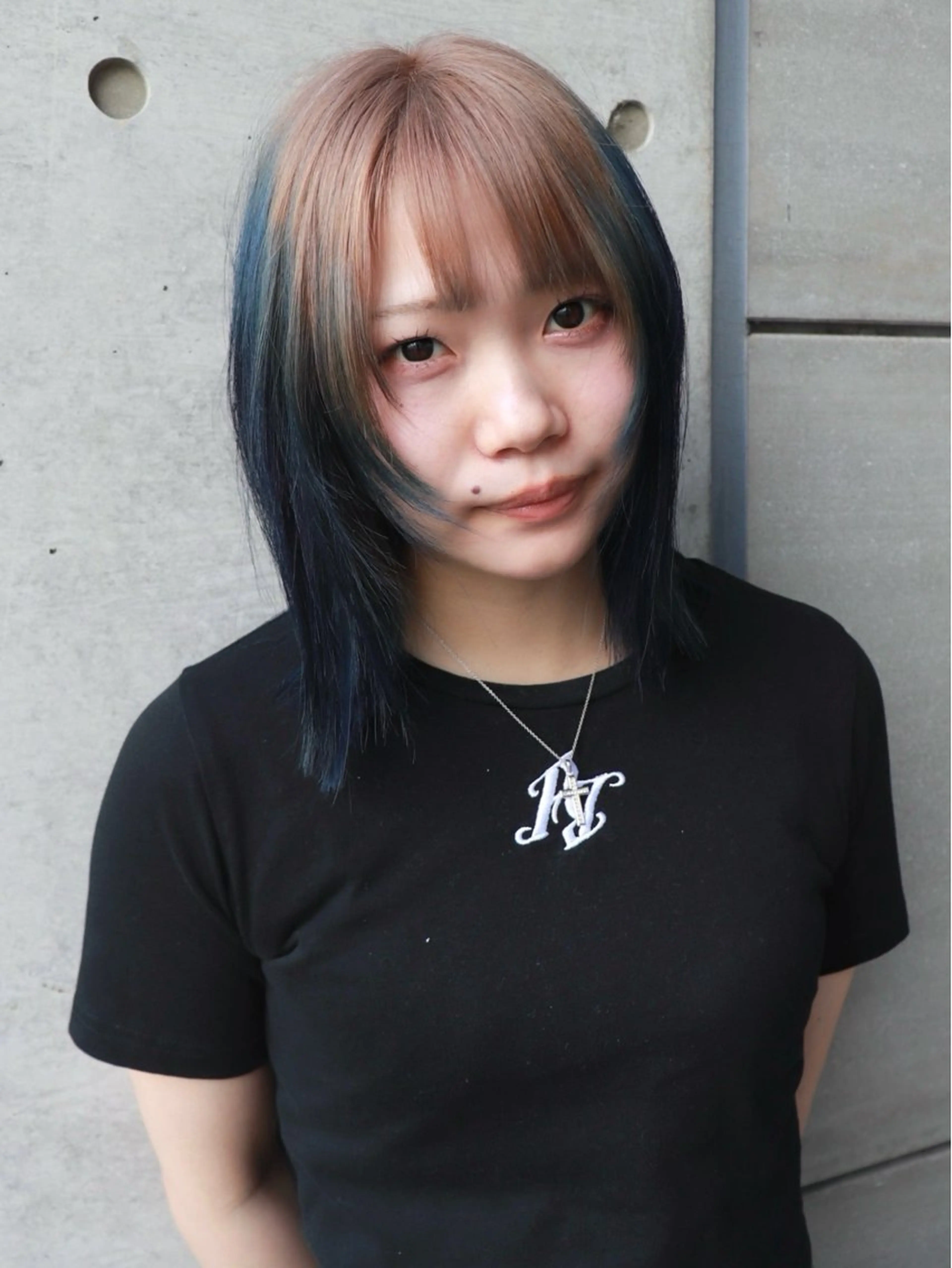 ミディアム カラー hakubo-薄暮-所属・江草　真美果 hakuboのヘアスタイル