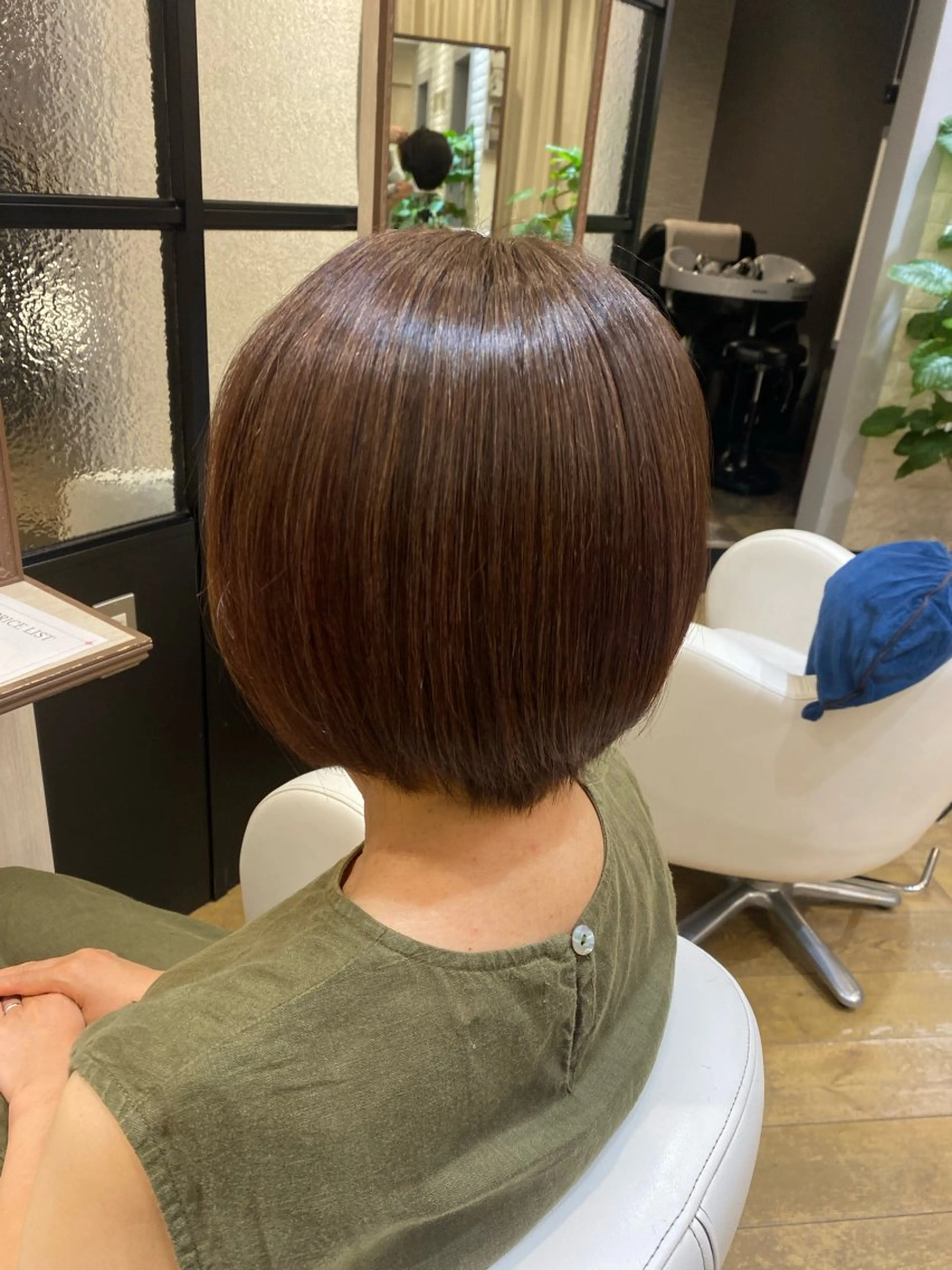 ショート カラー ボブ レイヤーカット ショートヘア ホソカワ マイカ ★彡のヘアスタイル